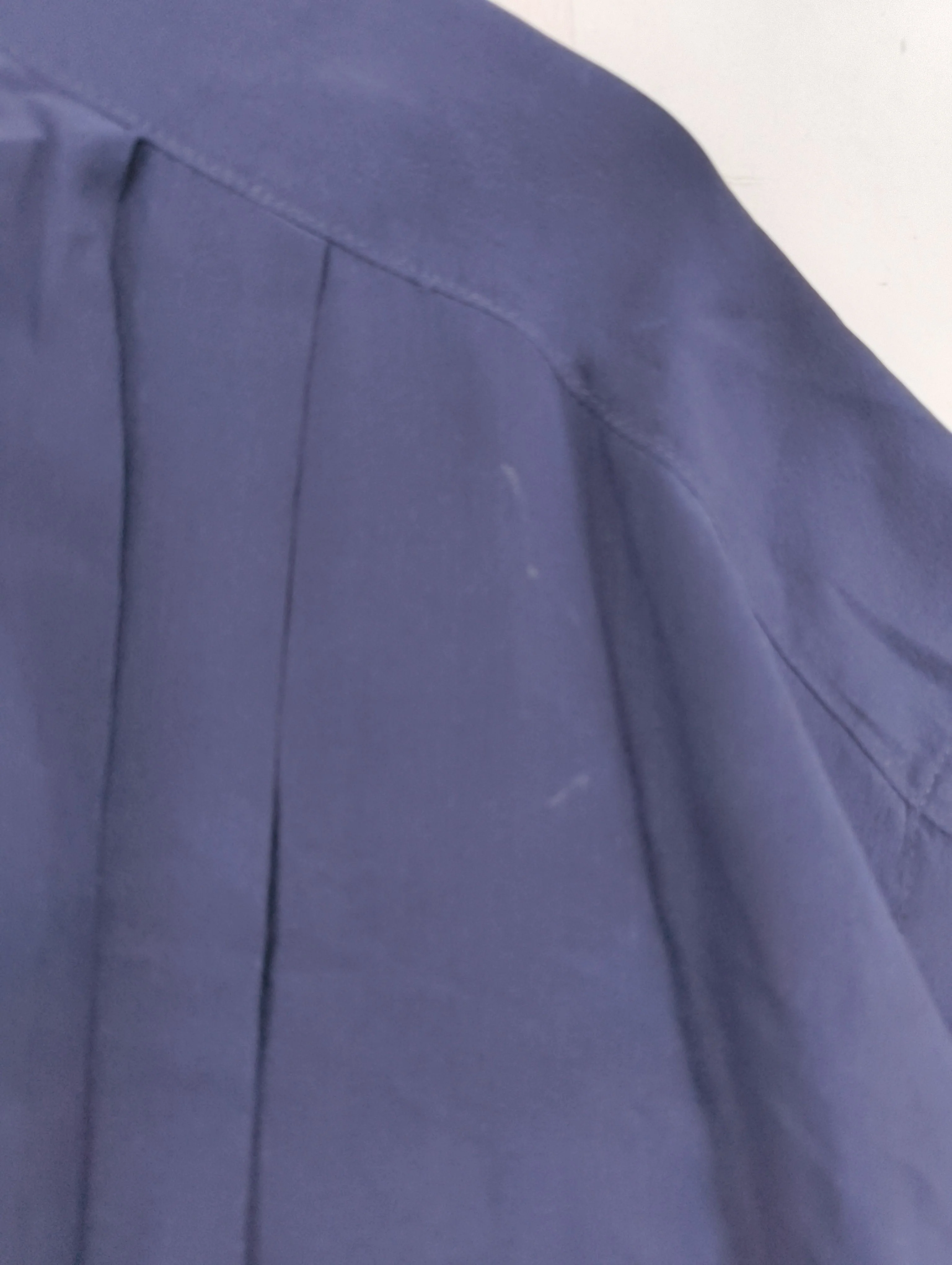 Reiss Women's Top XS Blue 100% Silk Short Sleeve Round Neck Basic - Image 5