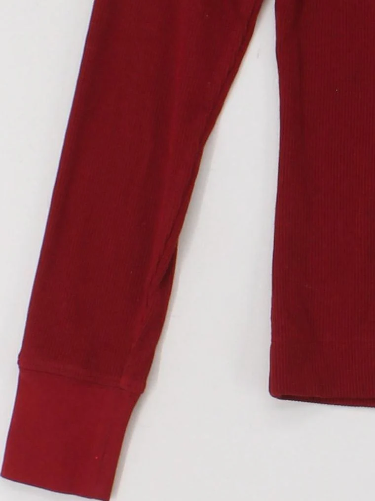 Reiss Women's Top XS Red 100% Other Long Sleeve Collared Basic - Image 4