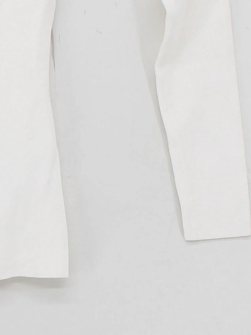 Reiss Women's Top XS White Viscose with Polyamide, Elastane Basic - Image 4