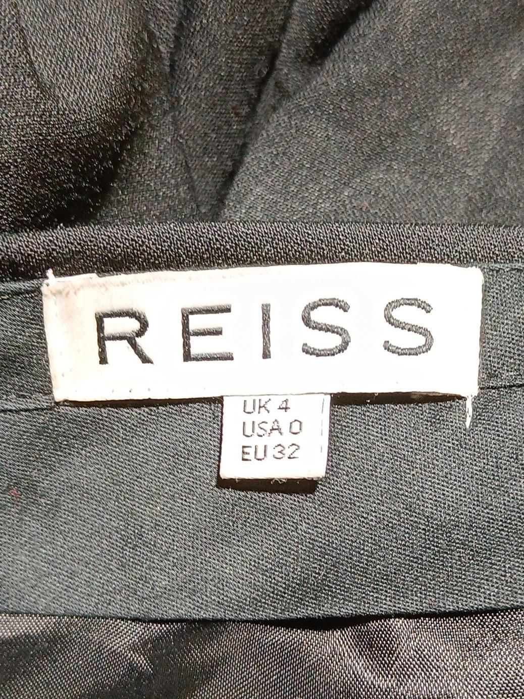 Reiss Women's Trousers UK 4 Black 100% Other Straight Chino - Image 6