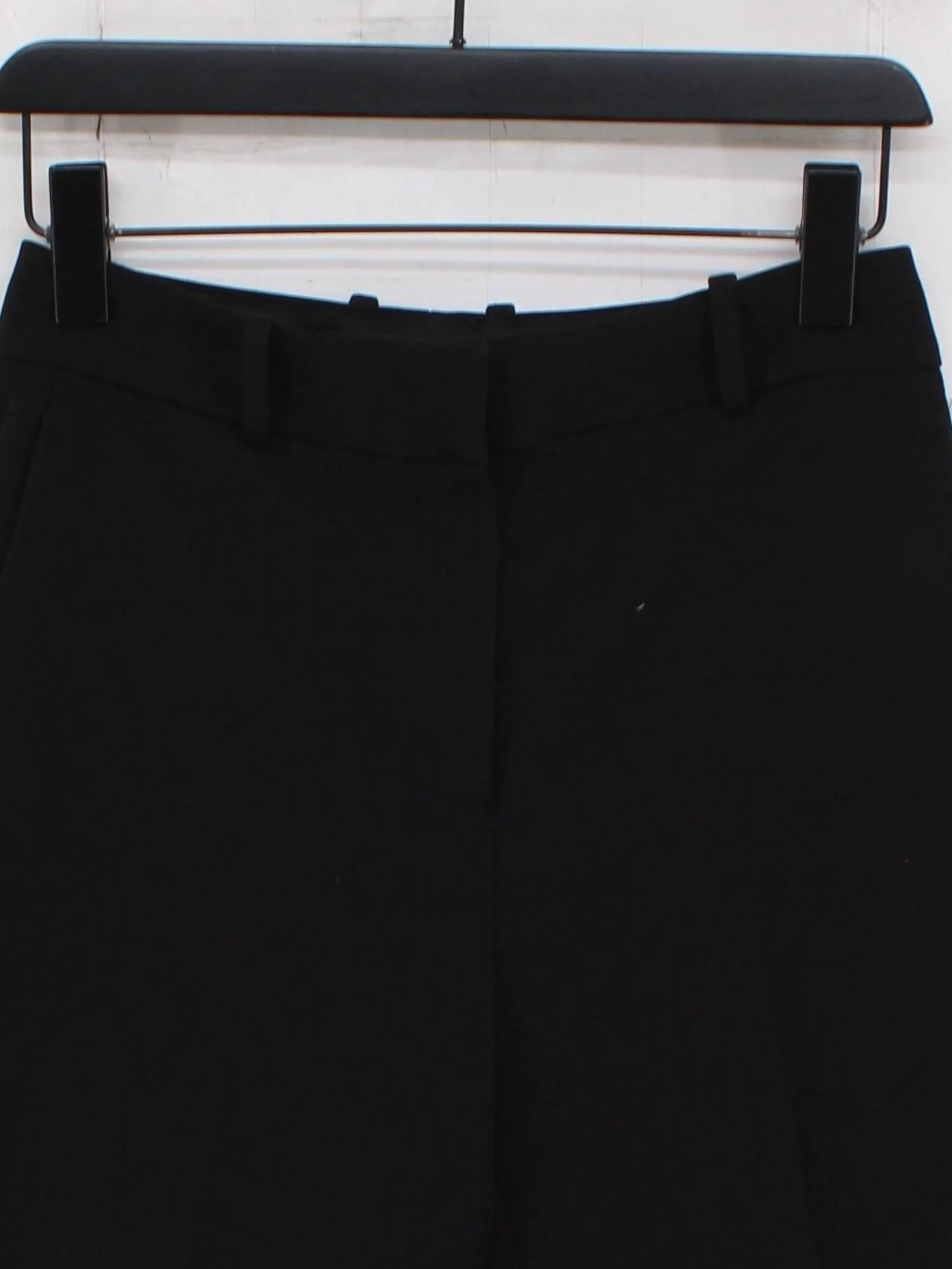Reiss Women's Trousers UK 6 Black Polyester with Viscose, Elastane Chino - Image 3