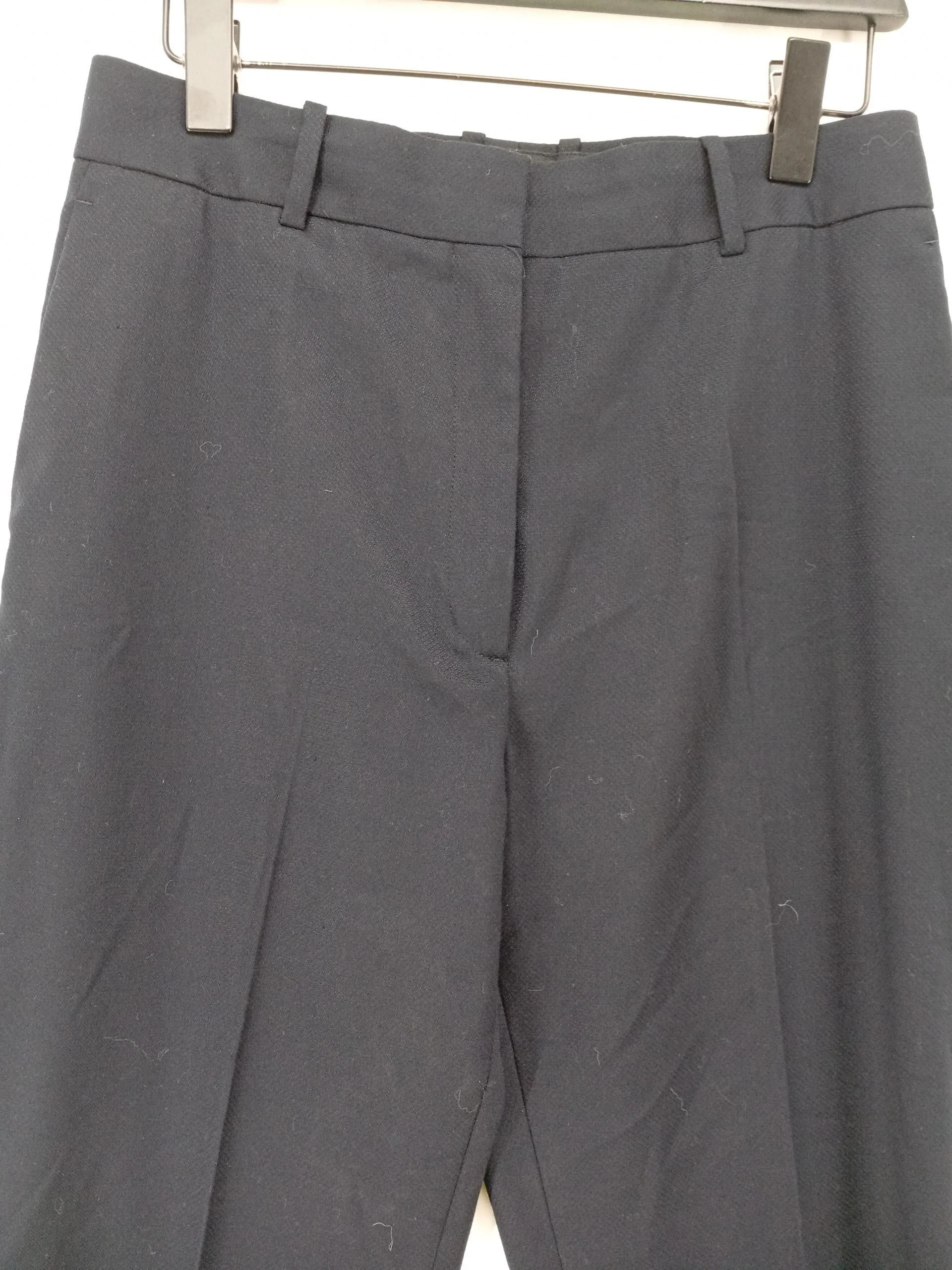 Reiss Women's Two Piece Suit UK 12 Blue Polyester with Cotton Trouser Suit - Image 5
