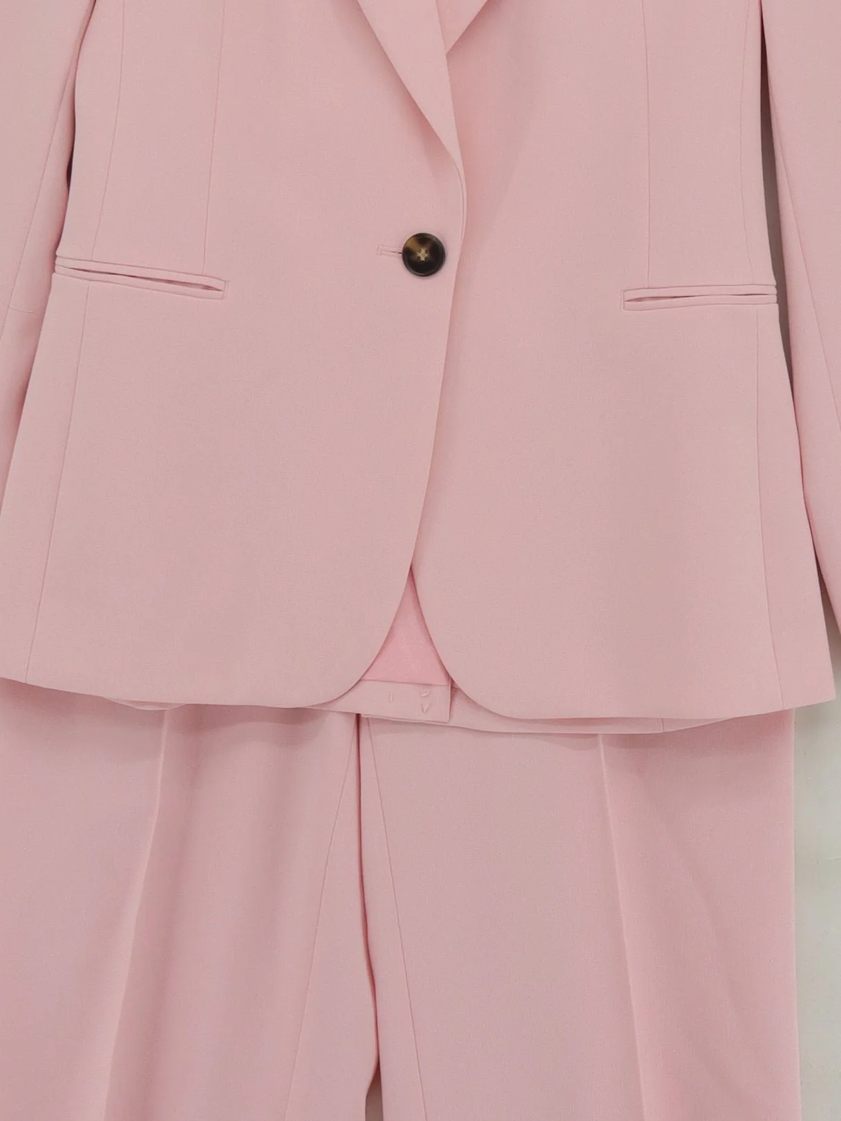 Reiss Women's Two Piece Suit UK 4 Pink Acetate - Image 3