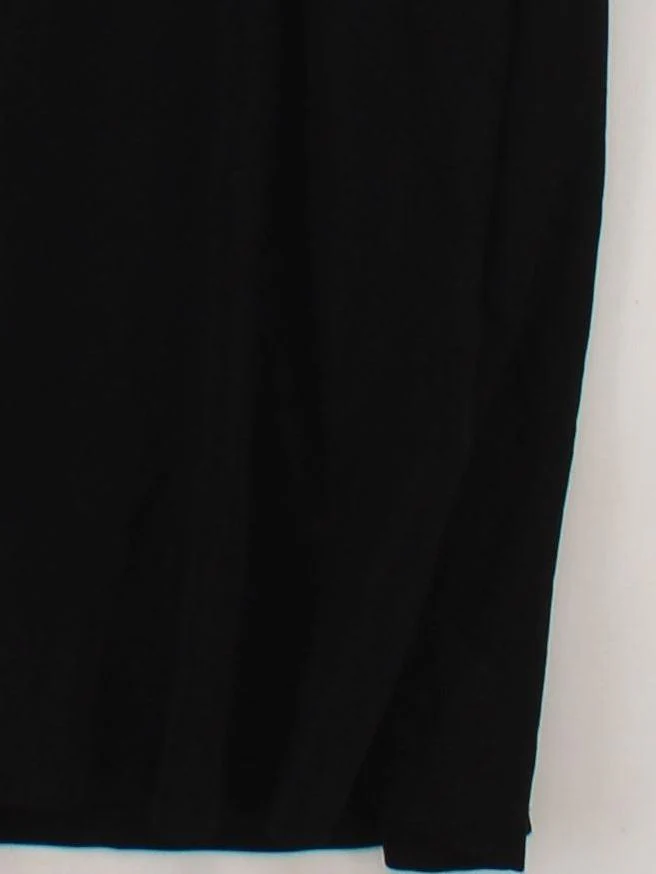 Reiss Wrap Midi Dress M in Black - Image 4