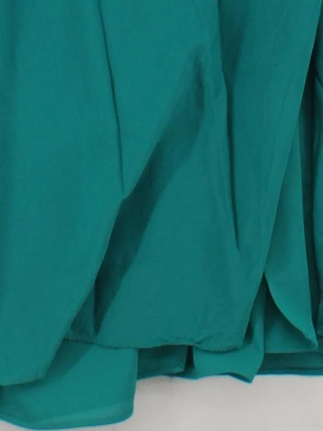 Reiss Wrap Midi Dress UK10 in Green - Image 4