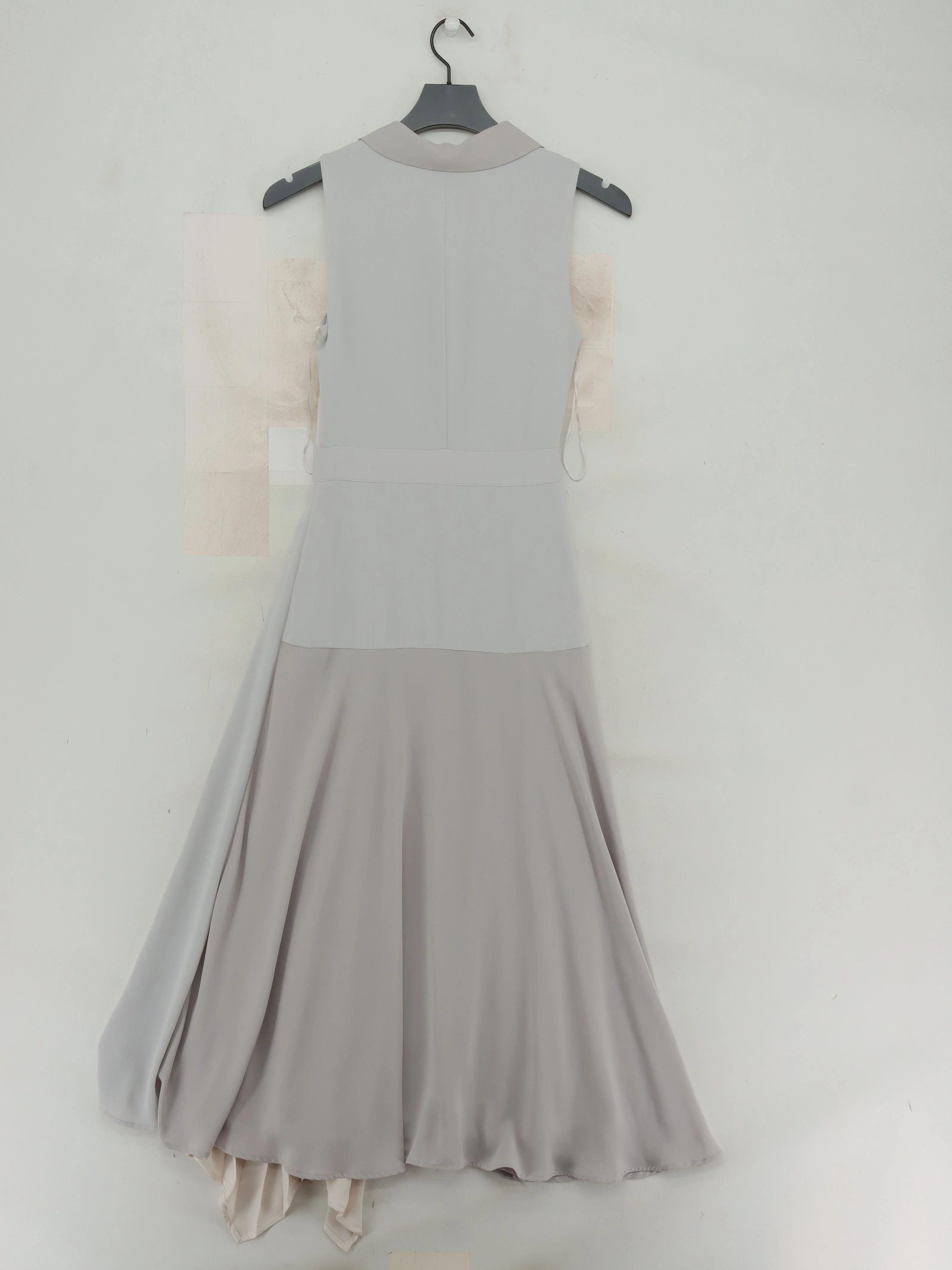Reiss Wrap Midi Dress UK4 in Cream - Image 2