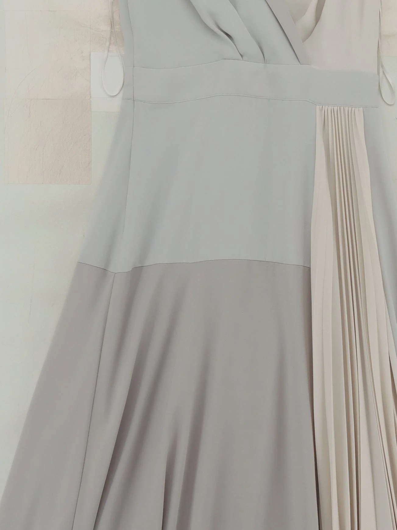 Reiss Wrap Midi Dress UK4 in Cream - Image 3