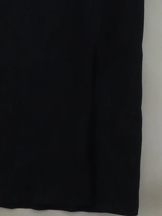 Reiss Wrap Midi Dress XS in Black - Image 4