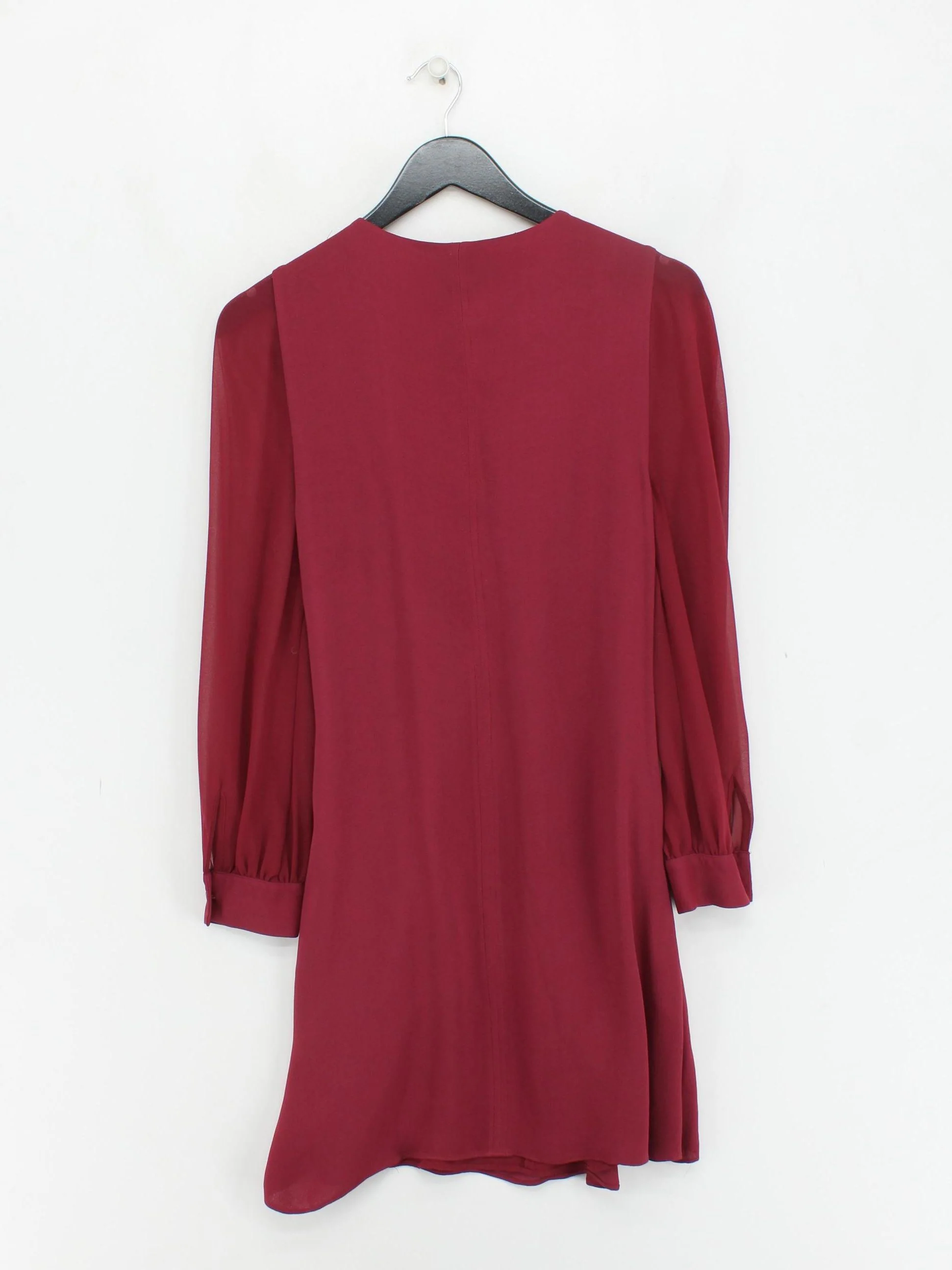 Reiss Wrap Mini Dress UK10 in Red - Image 2