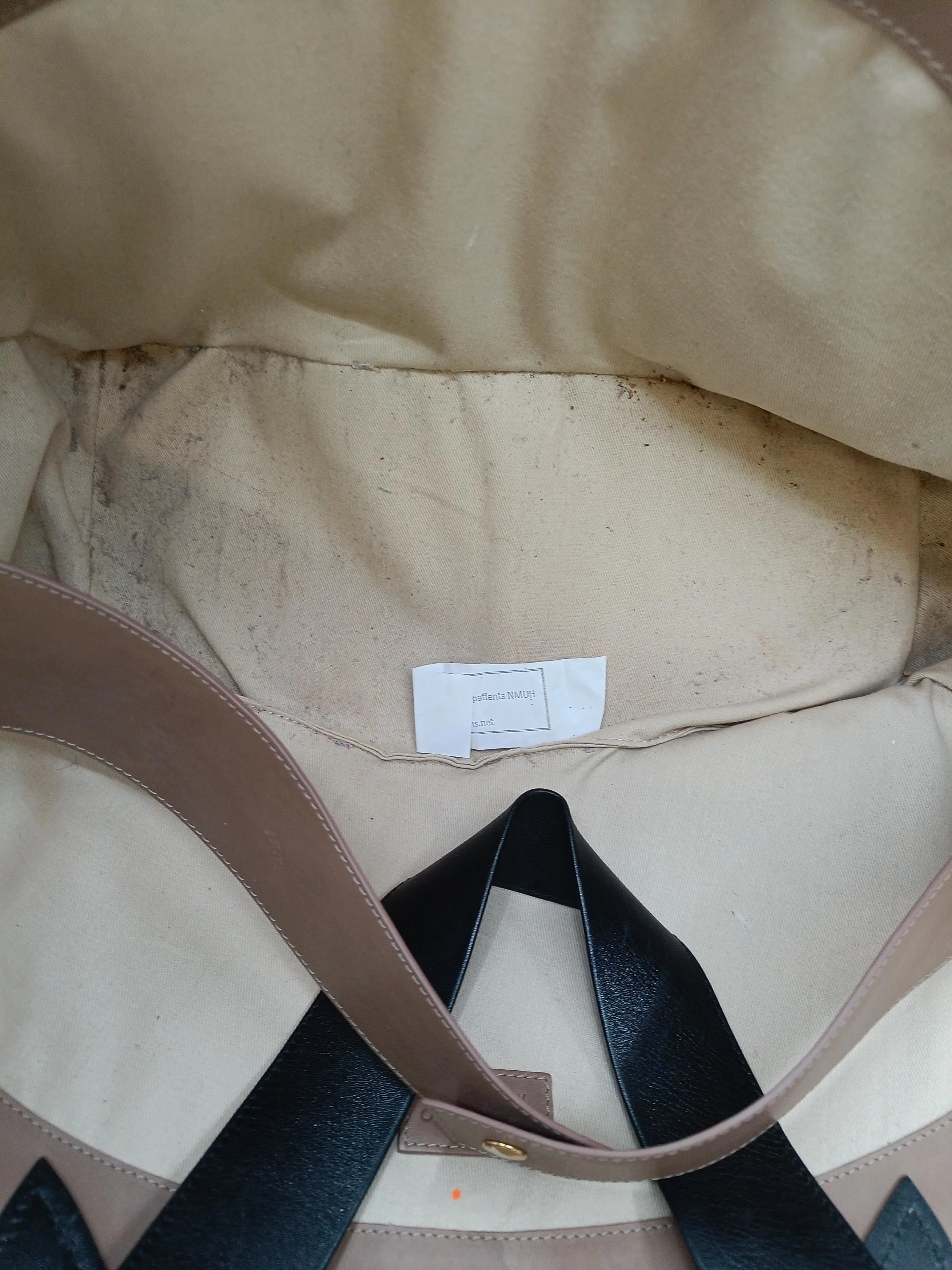 Rejina Pyo Men's Bag Tan 100% Leather Tote - Image 4