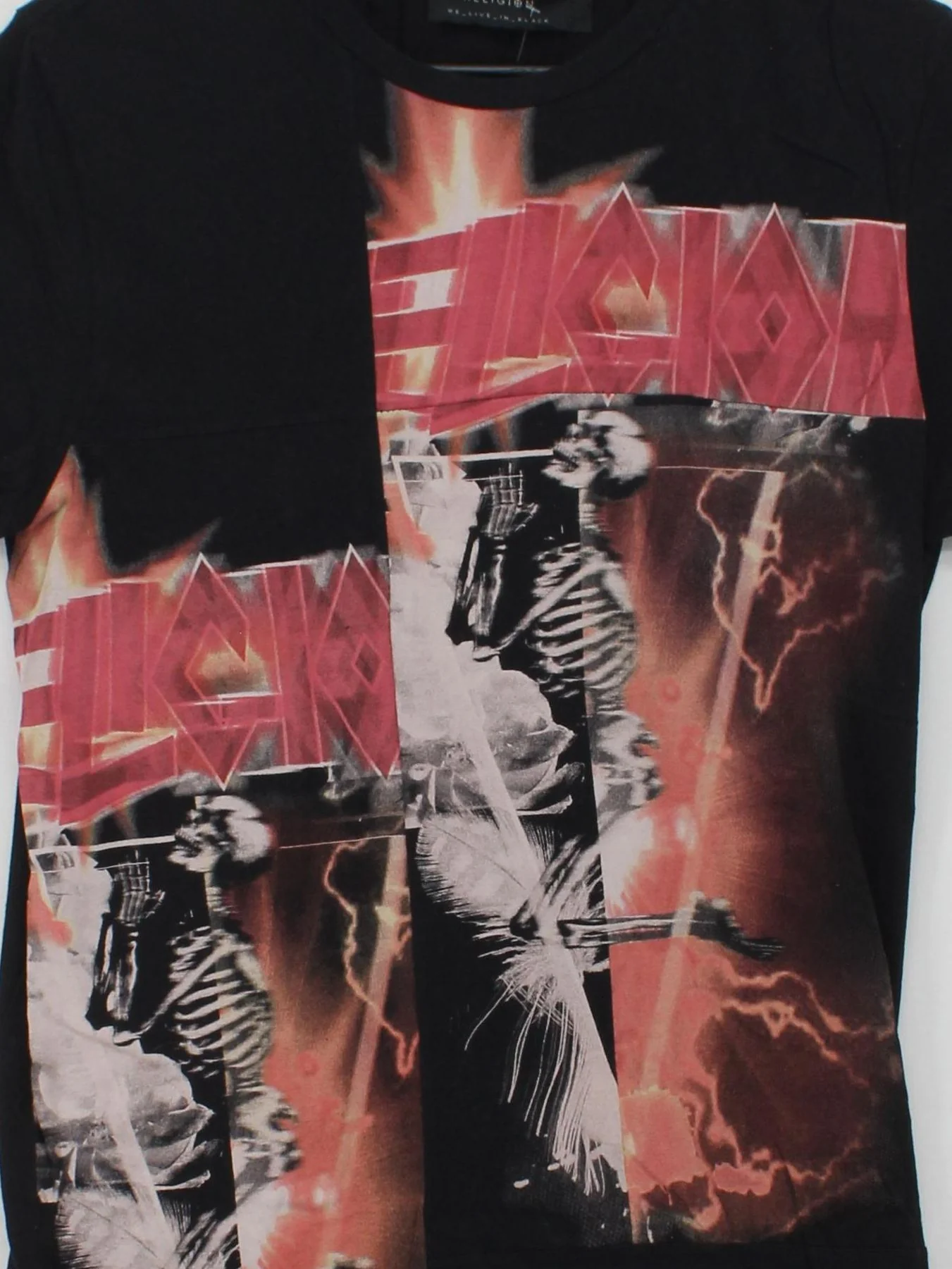 Religion Men's T-Shirt S Black Graphic 100% Cotton Basic - Image 3