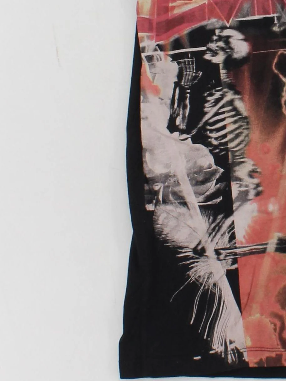 Religion Men's T-Shirt S Black Graphic 100% Cotton Basic - Image 4