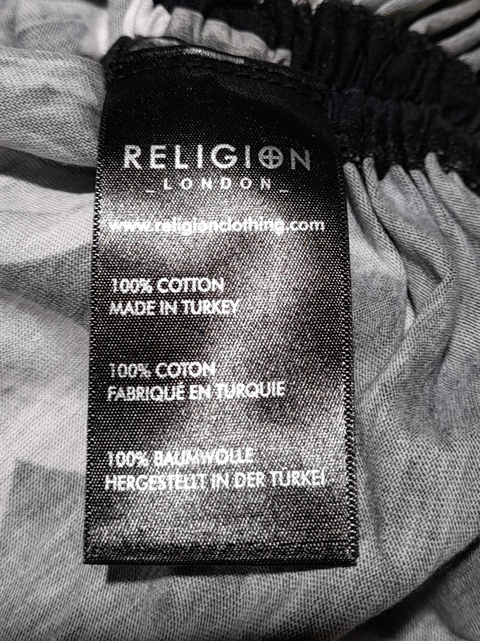 Religion T-Shirt Mini Dress UK12 in Black - Image 6