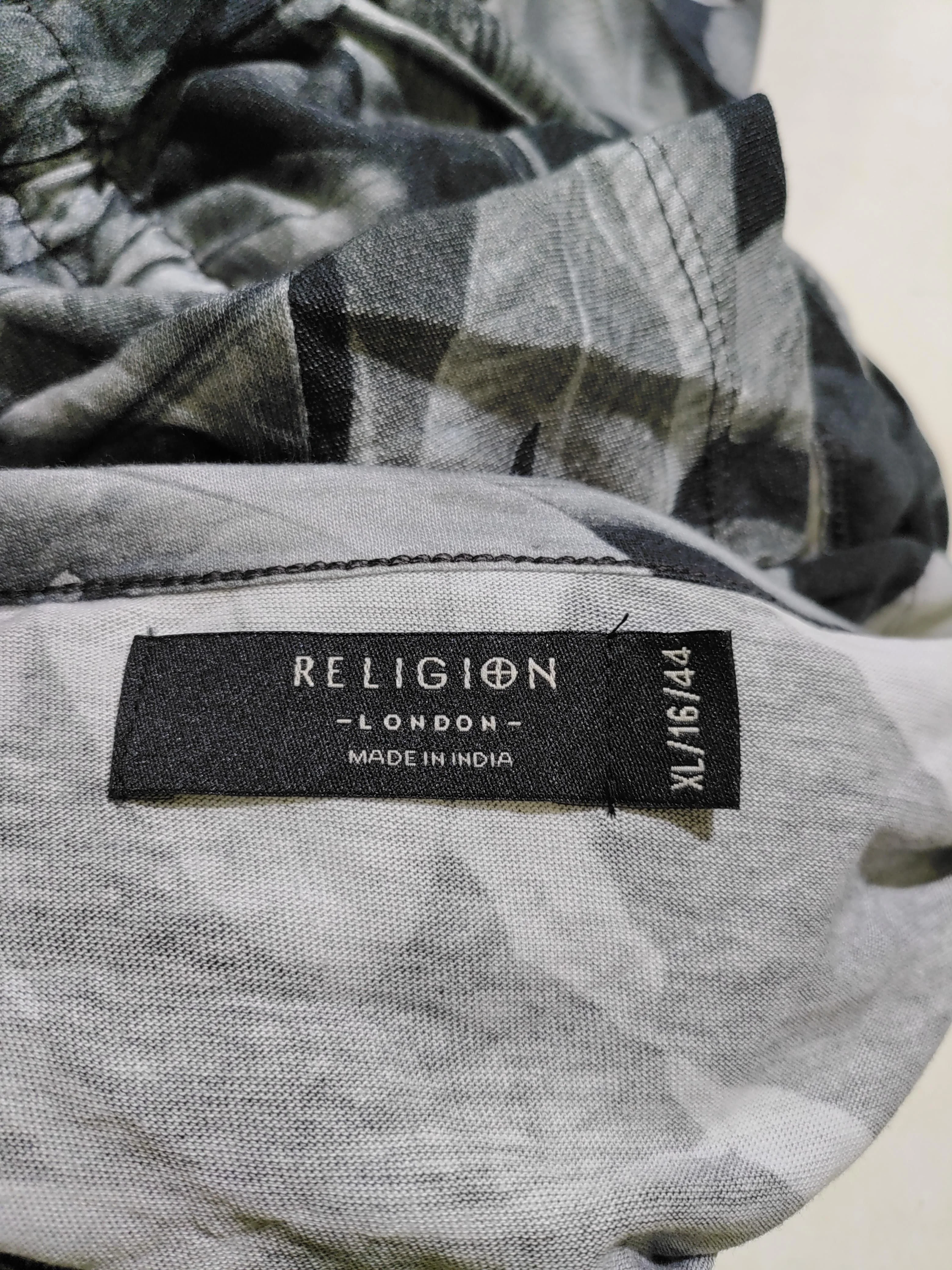 Religion T-Shirt Mini Dress UK16 in Black - Image 5