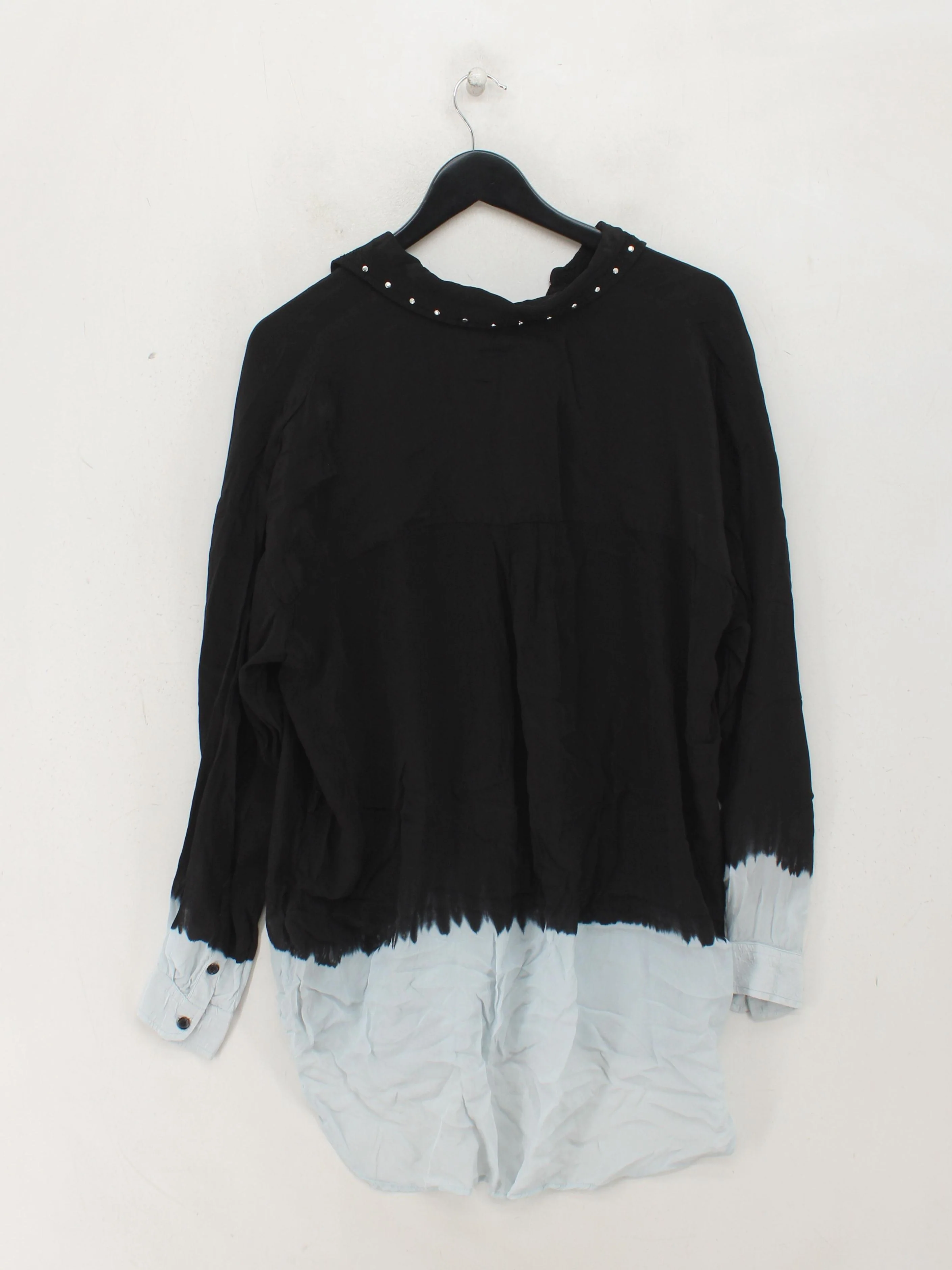 Religion Women's Shirt UK 14 Multi 100% Viscose Long Sleeve Collared Basic - Image 2