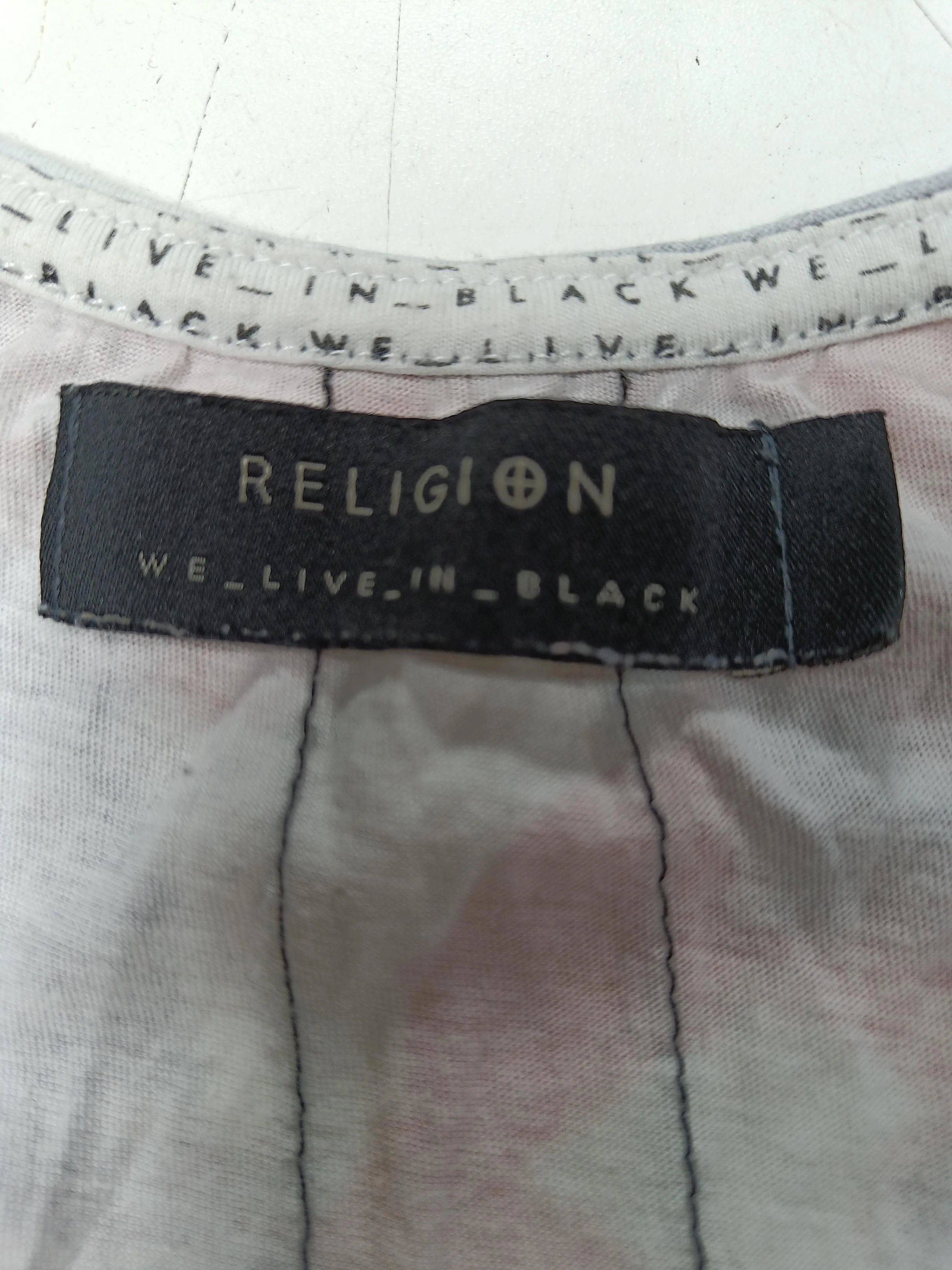 Religion Women's T-Shirt M Multi 100% Cotton Sleeveless Round Neck Basic - Image 6