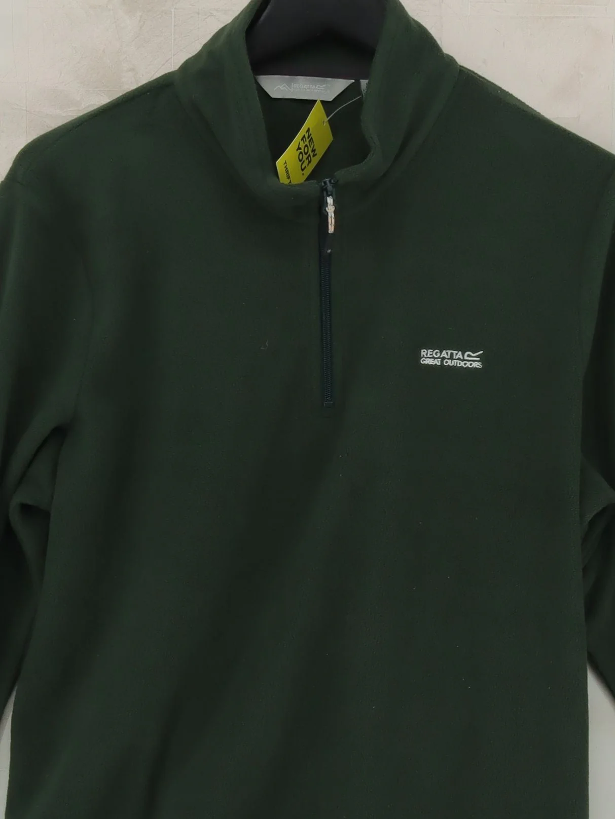 Renatta Women's Jumper UK 16 Green 100% Polyester Mock Neck Pullover - Image 3