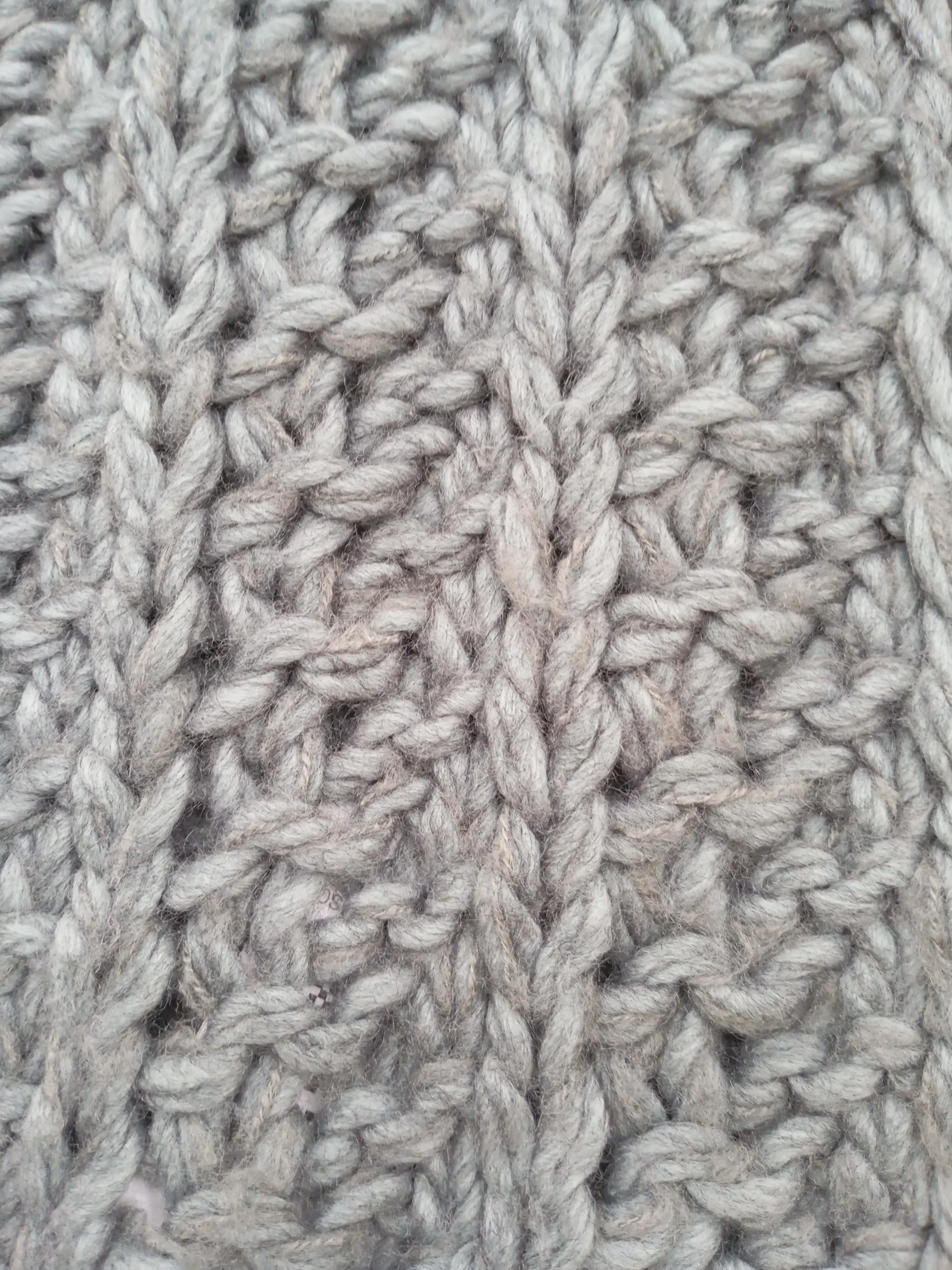 Replay Men's Scarf Grey Acrylic with Wool, Other Scarf New with tags - Image 3