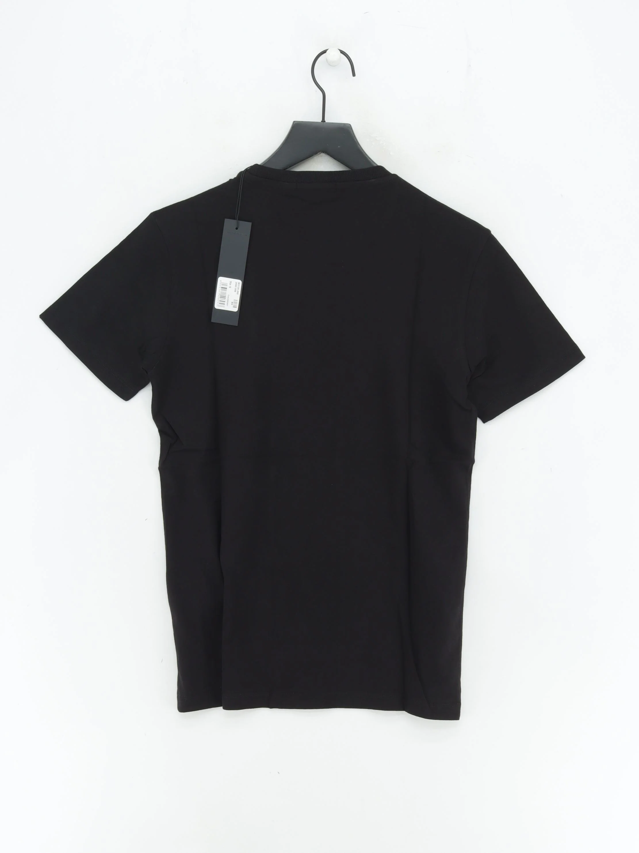 Replay Men's T-Shirt S Black Graphic 100% Cotton Basic New with tags - Image 2