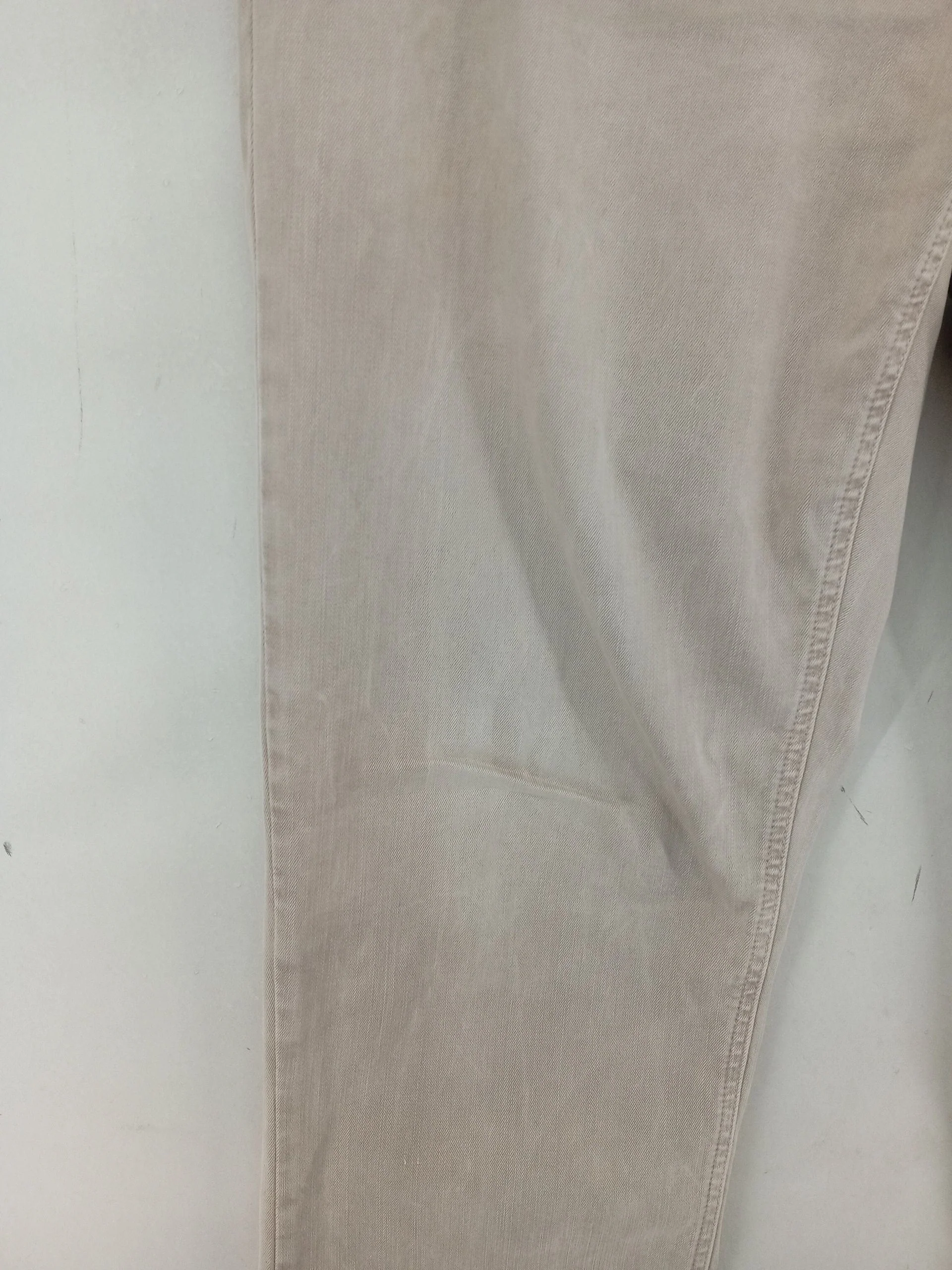 Replay Men's Trousers L Tan 100% Cotton Straight Chino - Image 5