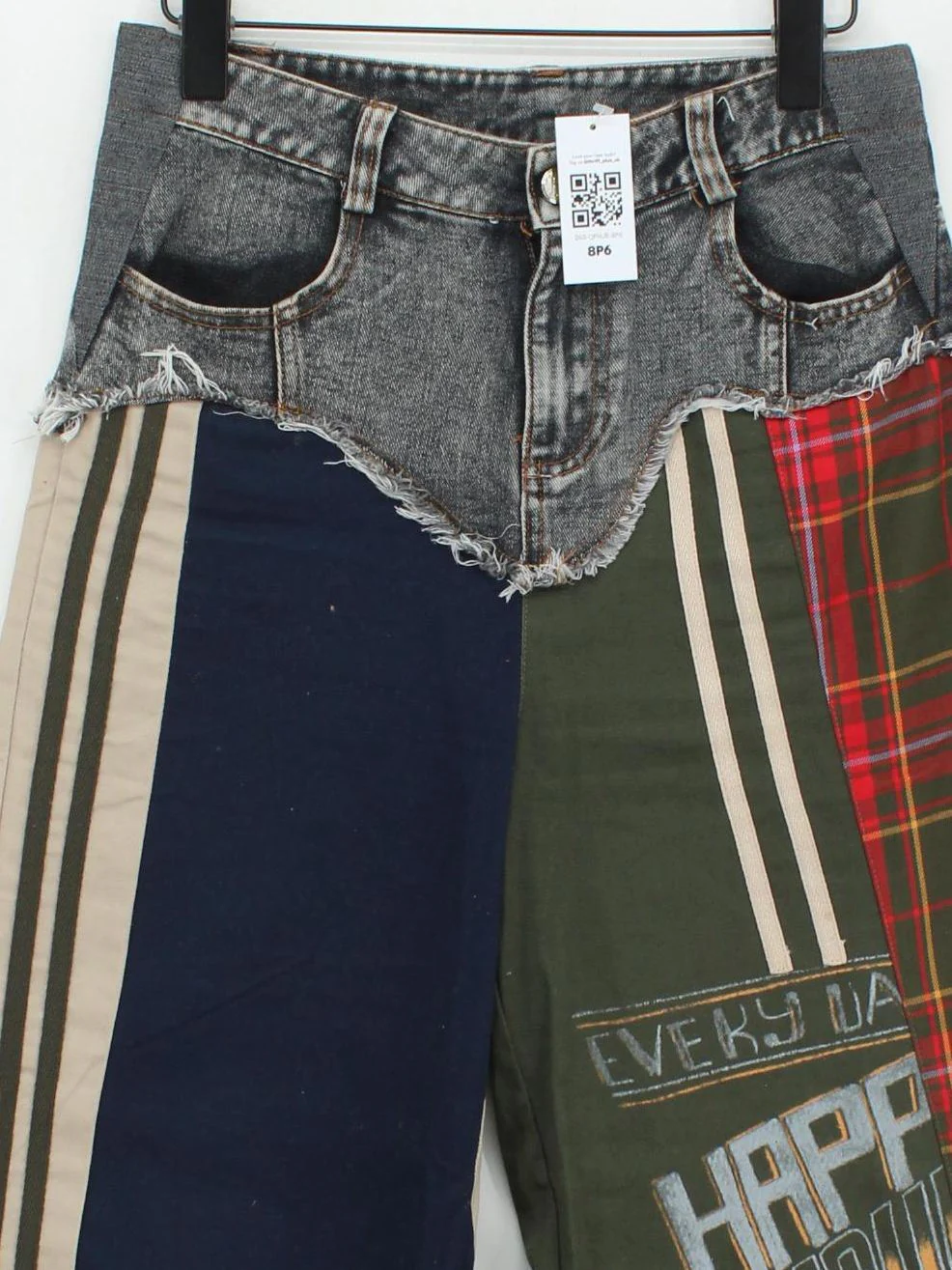 Replay Men's Trousers W 32 in Multi 100% Other Wide-Leg Chino - Image 3