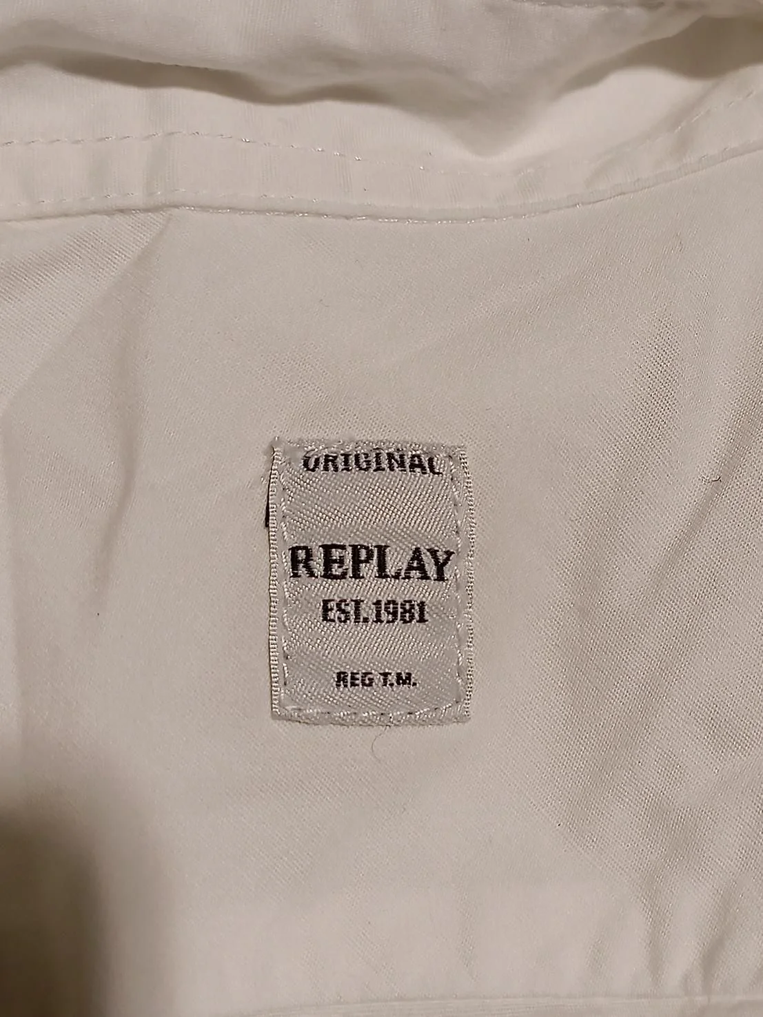 Replay Shirt Mini Dress XS in White - Image 5