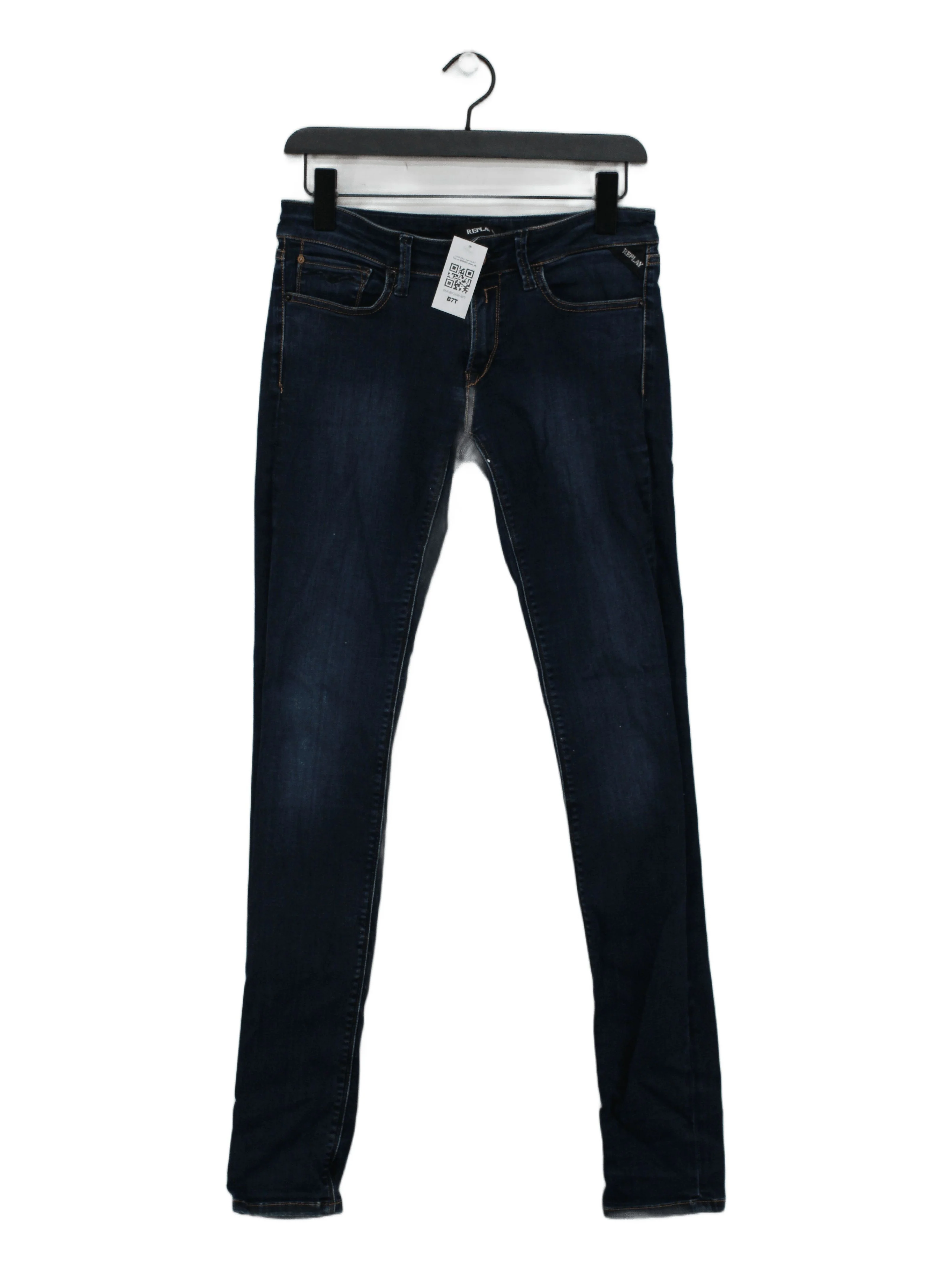 Replay Women's Jeans W 28 in Blue 100% Cotton Skinny