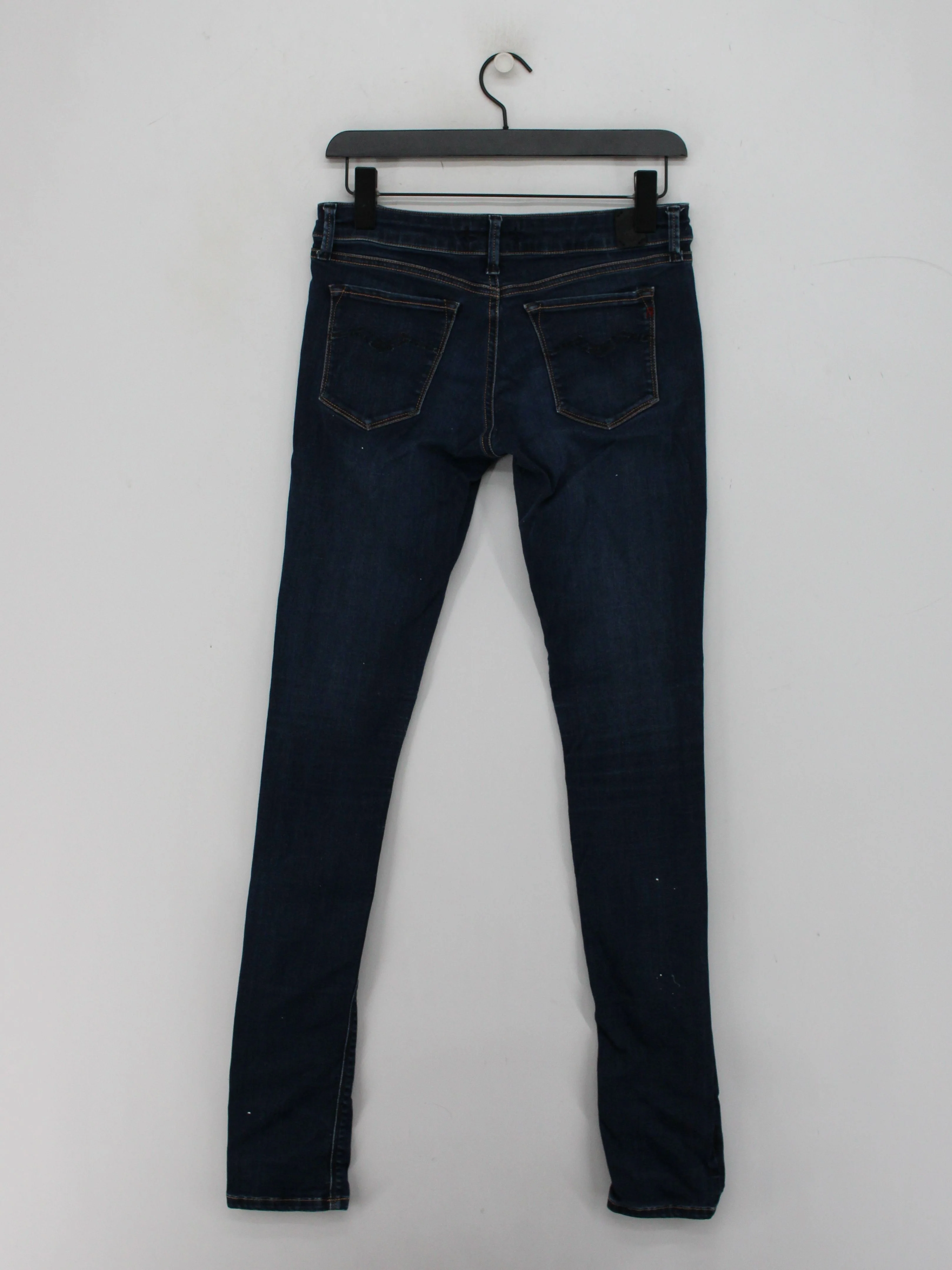 Replay Women's Jeans W 28 in Blue 100% Cotton Skinny - Image 2