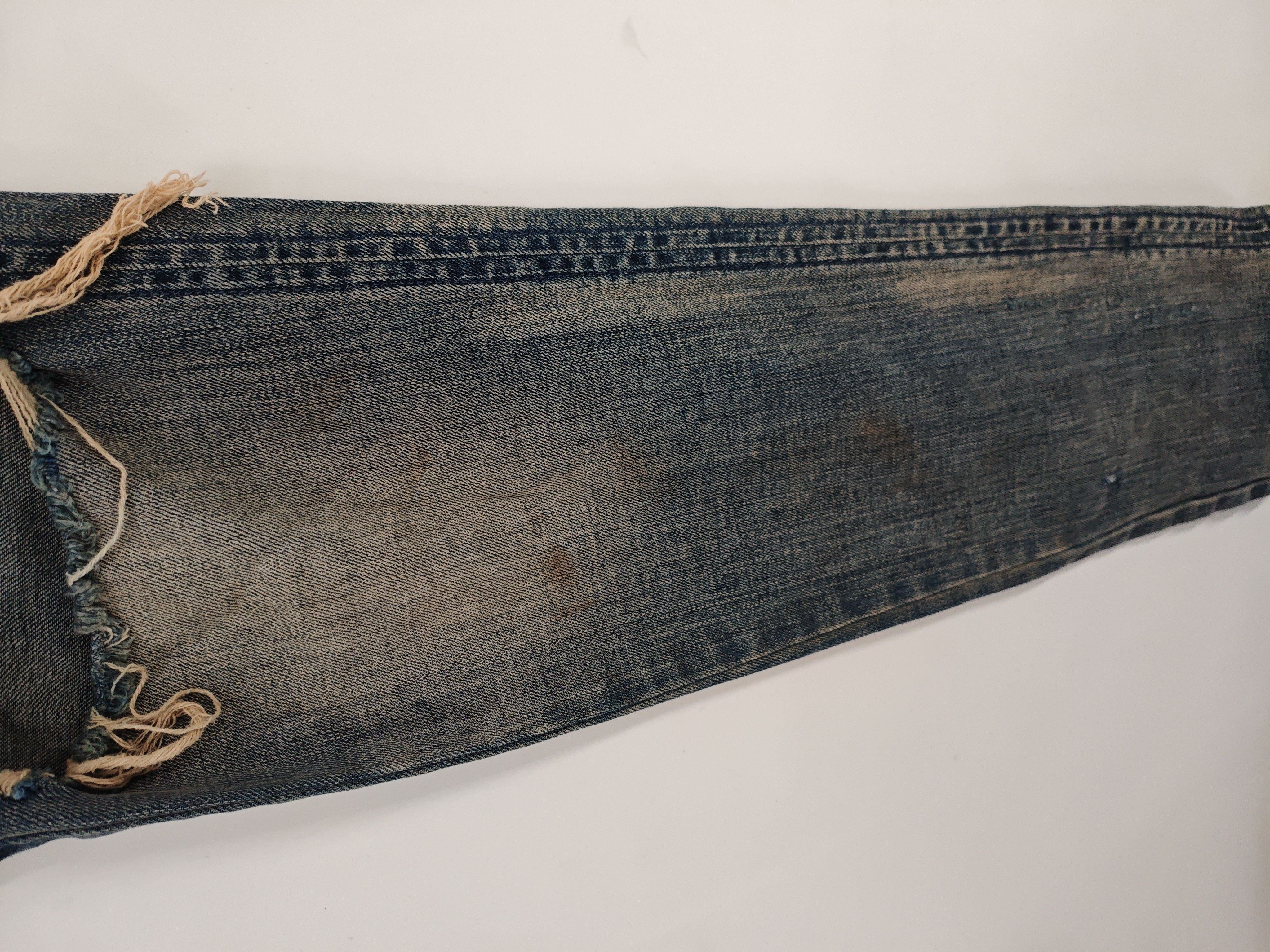 Represent Men's Jeans W 34 in Blue Cotton with Elastane Skinny - Image 5