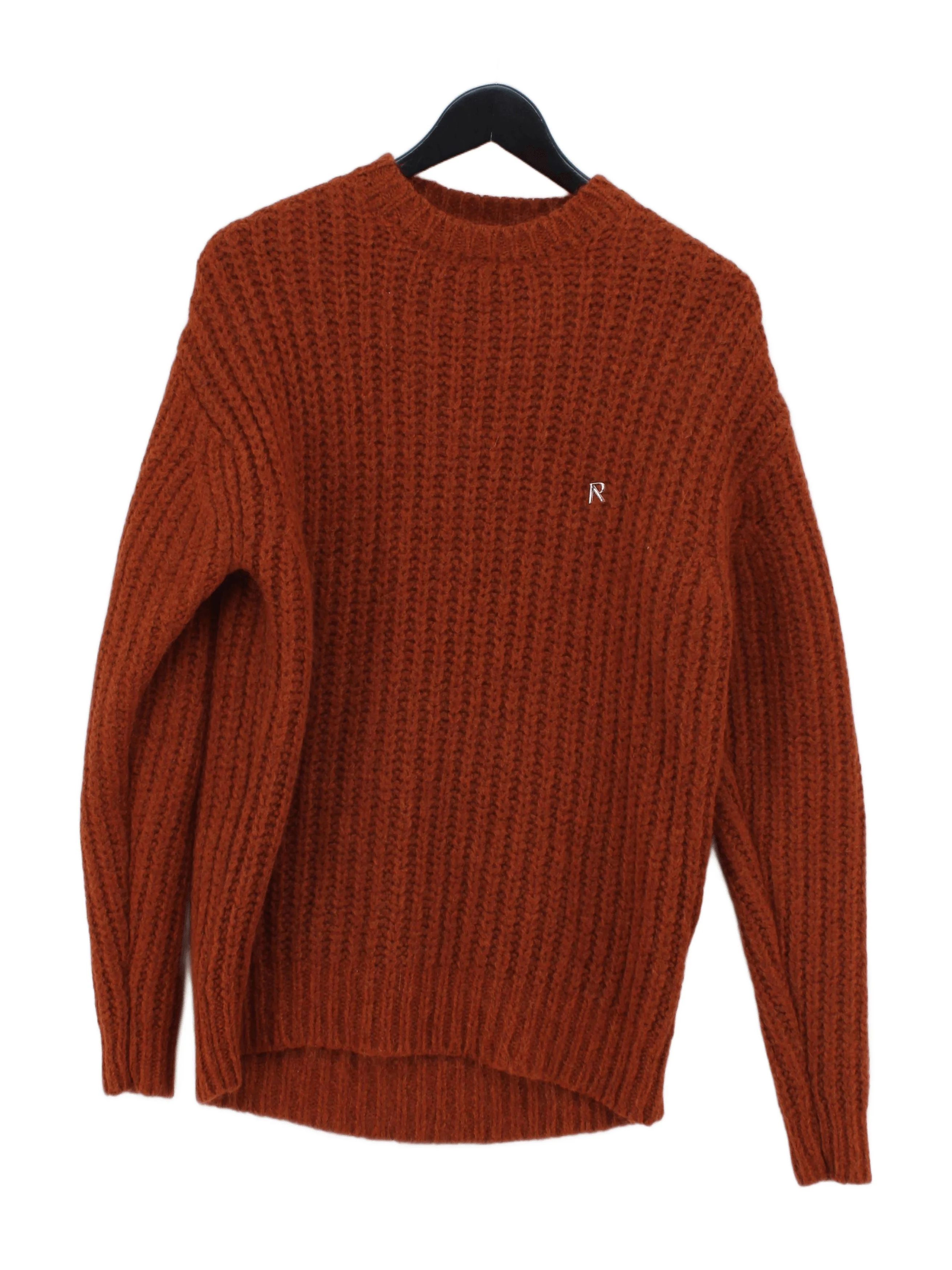 Represent Men's Jumper XS Brown Acrylic with Polyamide, Wool, Mohair Pullover