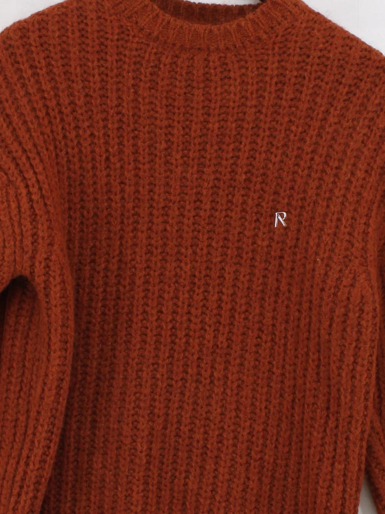 Represent Men's Jumper XS Brown Acrylic with Polyamide, Wool, Mohair Pullover - Image 3