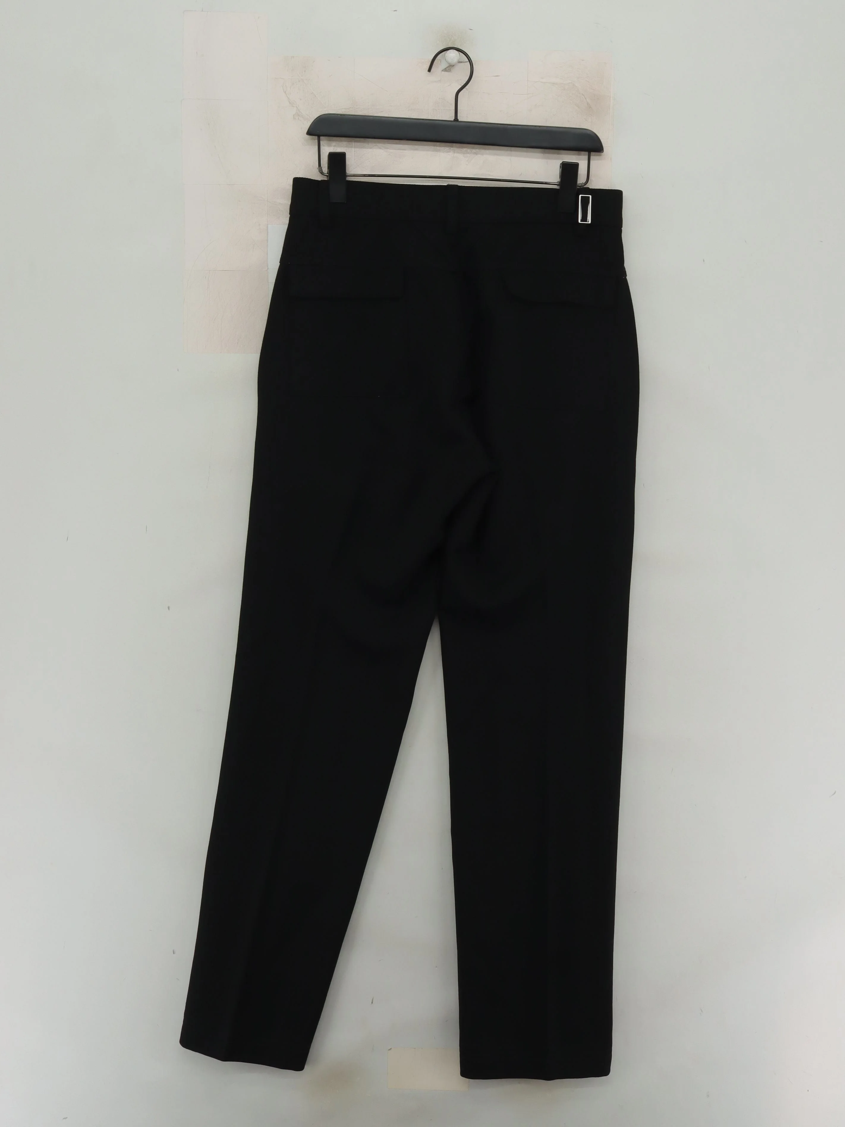 Represent Men's Trousers M Black 100% Wool Straight Capri - Image 2