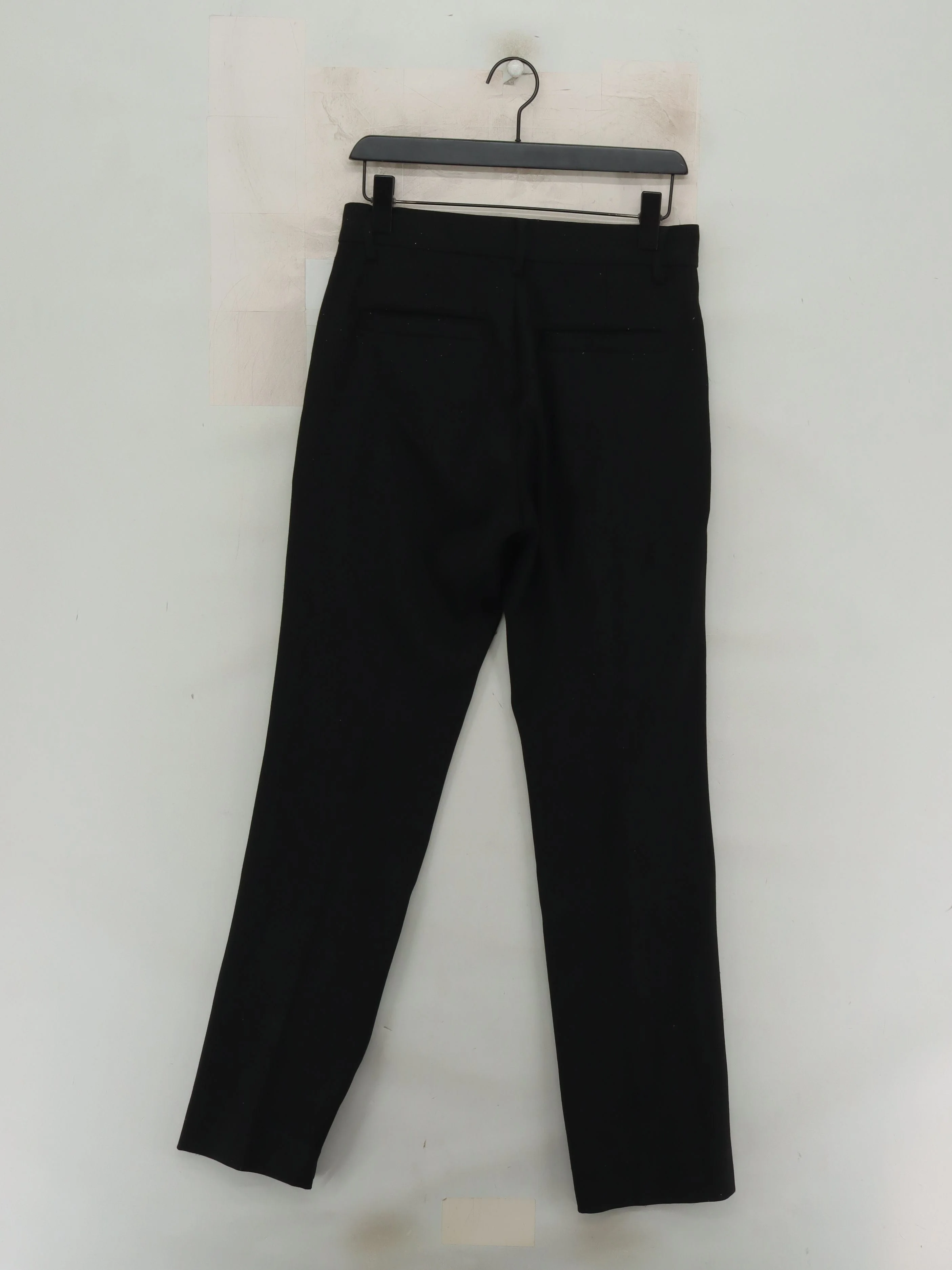 Represent Men's Trousers S Black Polyester with Wool, Elastane Straight Chino - Image 2