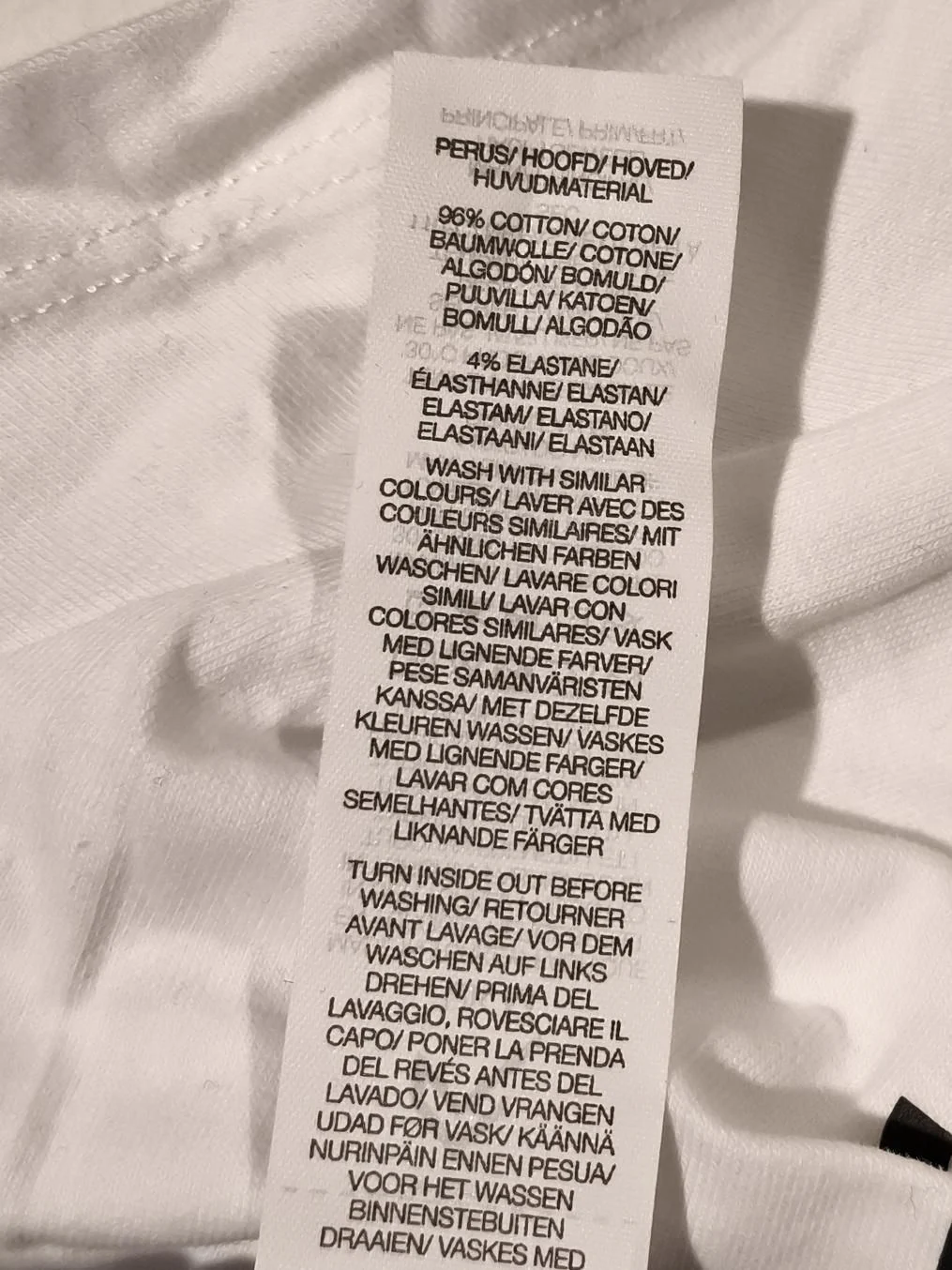 Represent Women's T-Shirt M White Cotton with Elastane Basic New with tags - Image 6