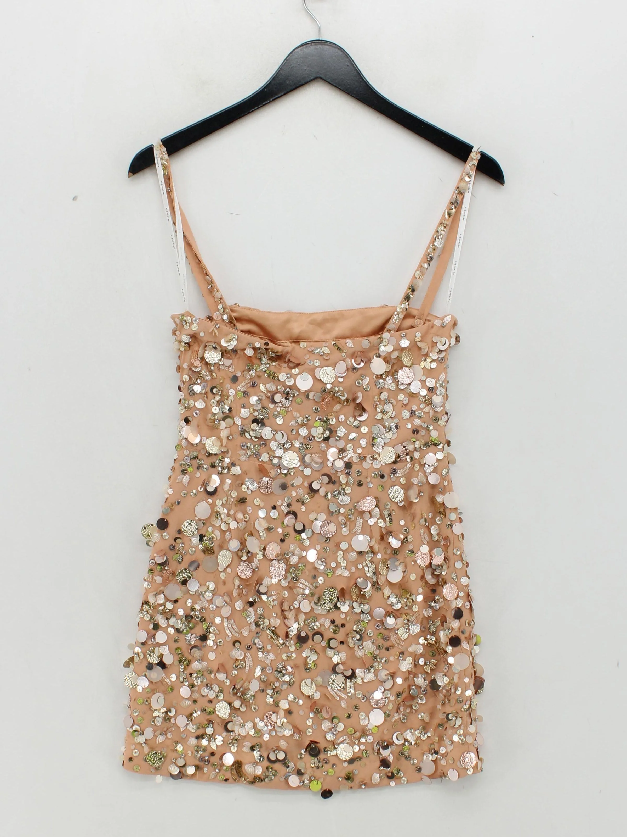retrofête Bodycon Mini Dress S in Cream - Image 2