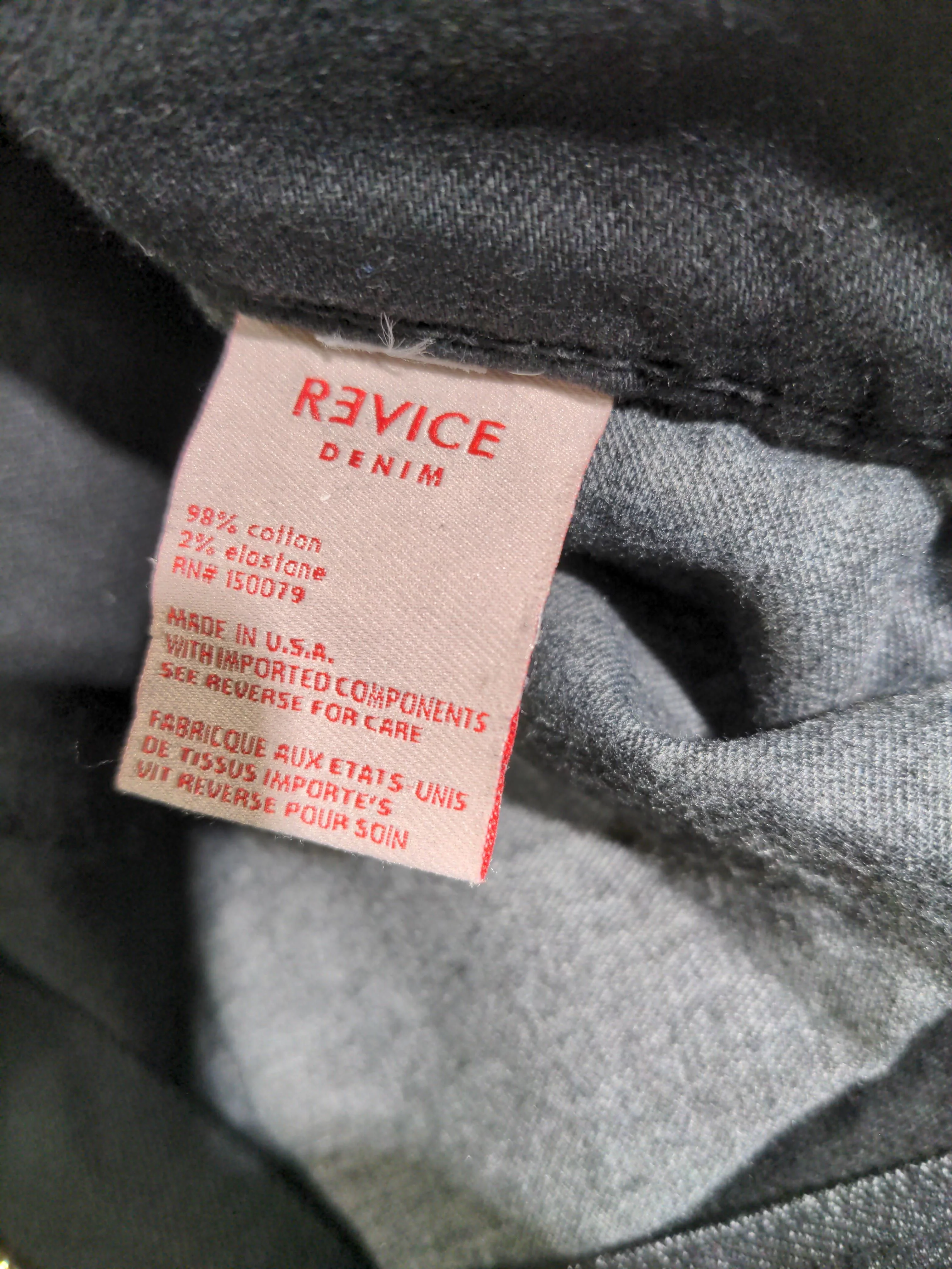 Revice Women's Trousers W 31 in Black Cotton with Elastane Flared Chino - Image 6