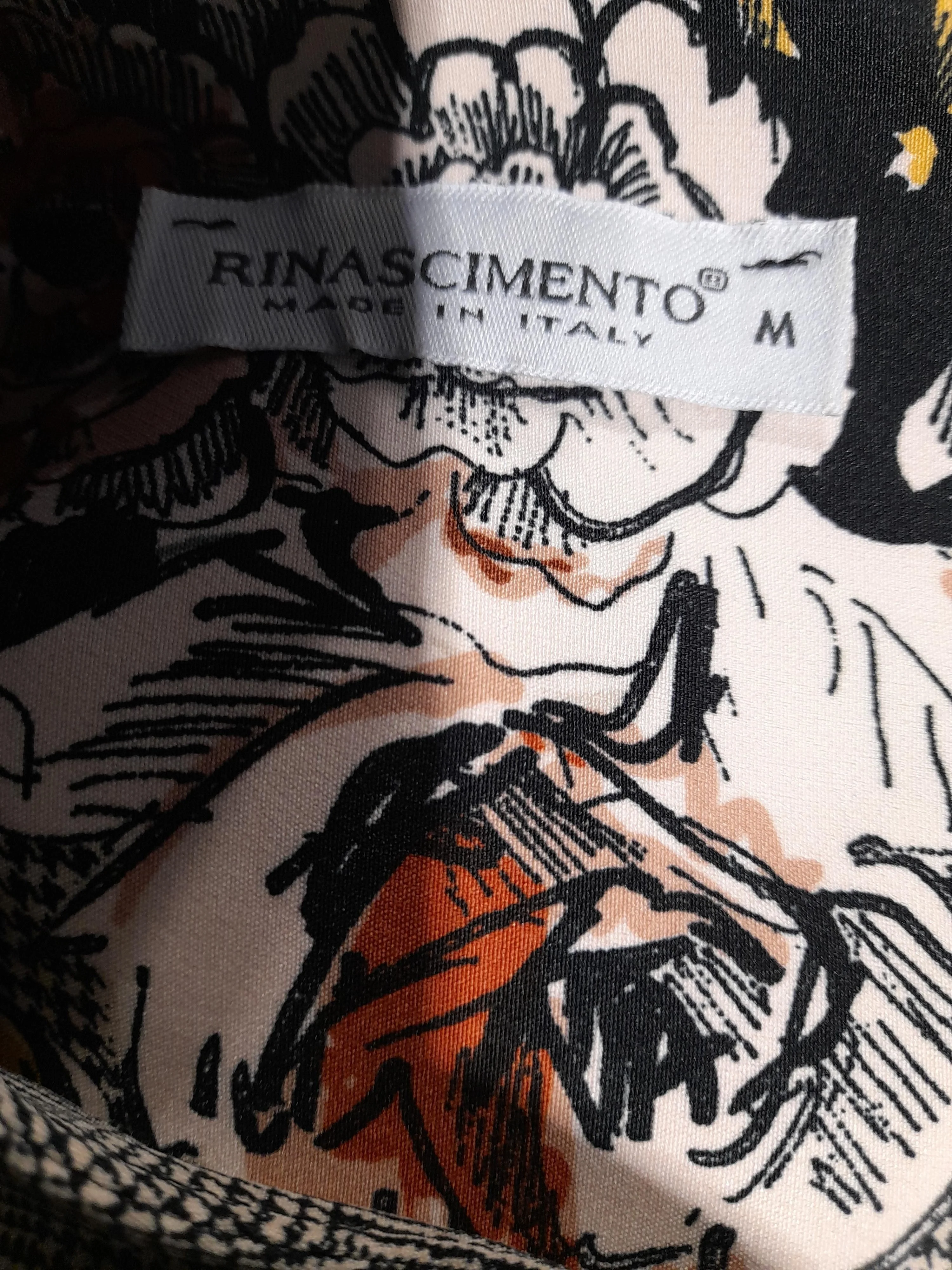 Rinascimento Bodycon Midi Dress M in Multi - Image 5