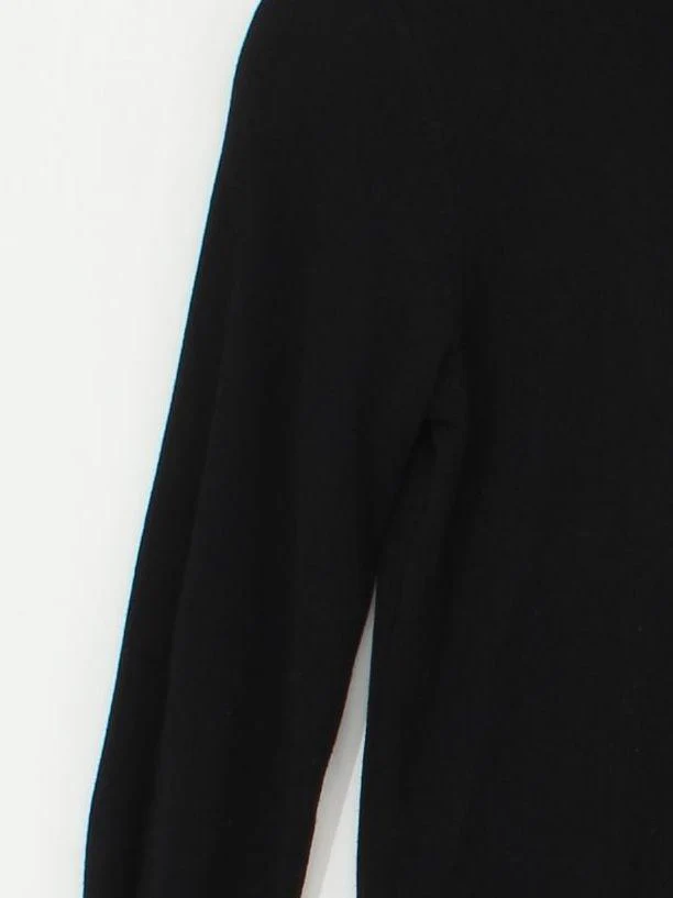 Rinascimento Women's Jumper S Black Polyamide with Viscose Roll Neck Pullover - Image 4