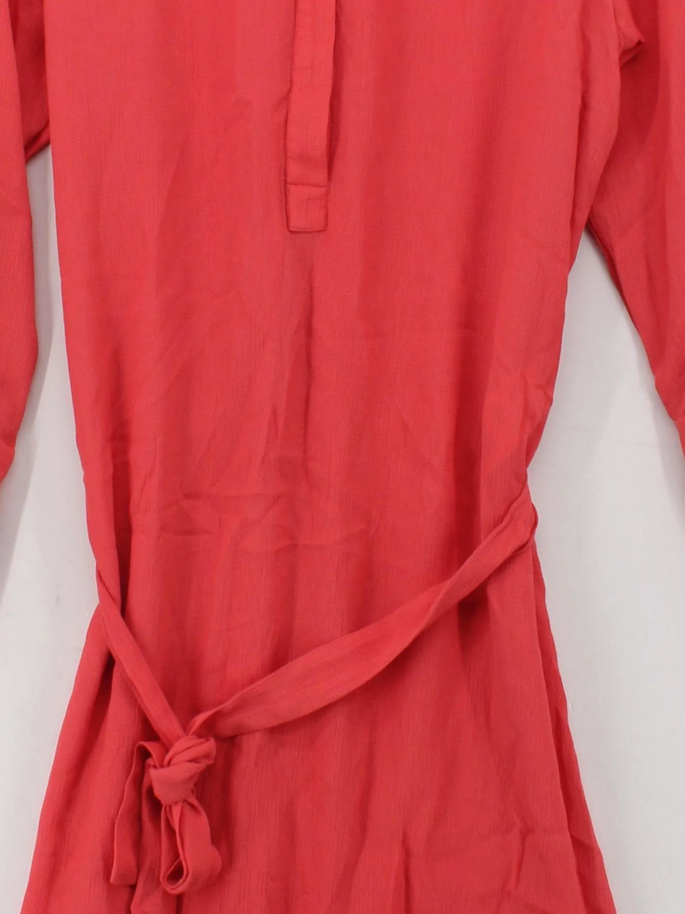 Rino & Pelle Shirt Midi Dress UK10 in Red - Image 3