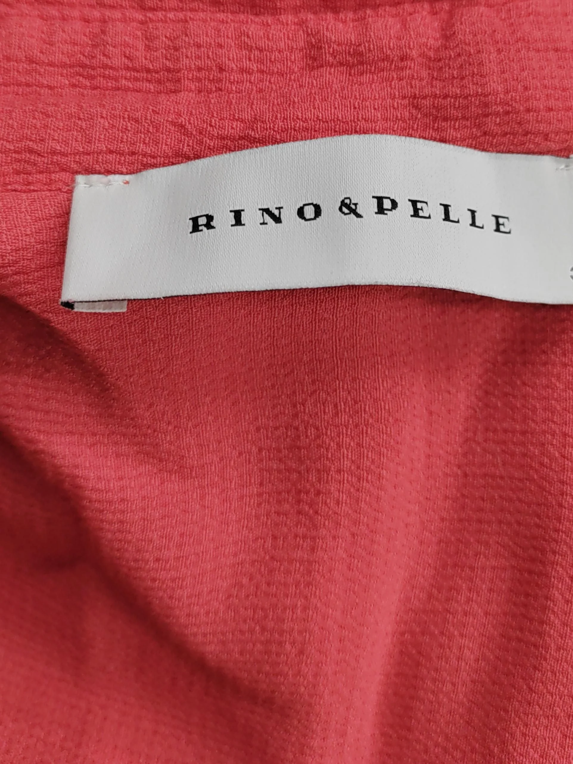 Rino & Pelle Shirt Midi Dress UK10 in Red - Image 5