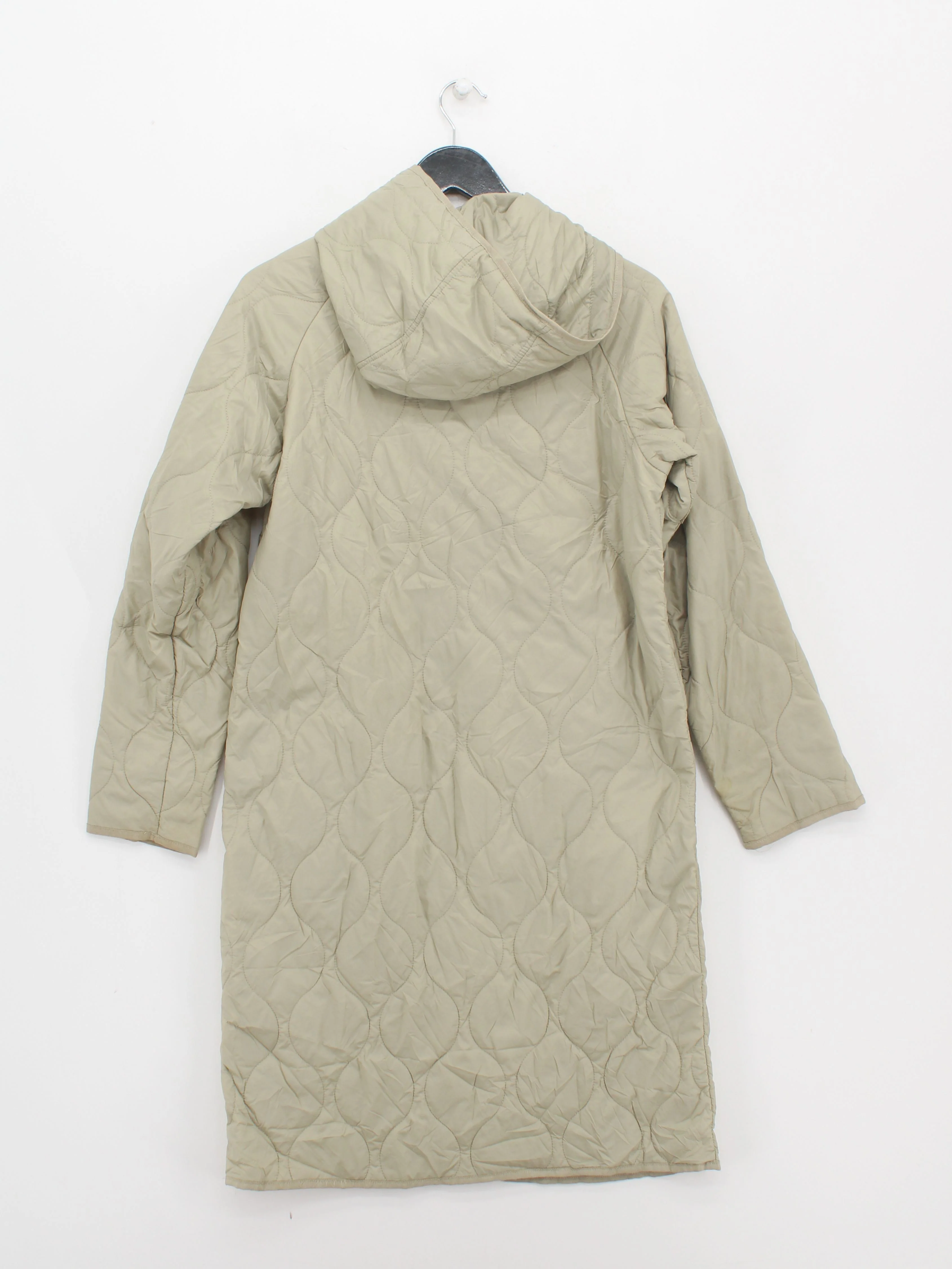 Rino & Pelle Women's Coat UK 10 Cream Nylon with Polyester Quilted - Image 2