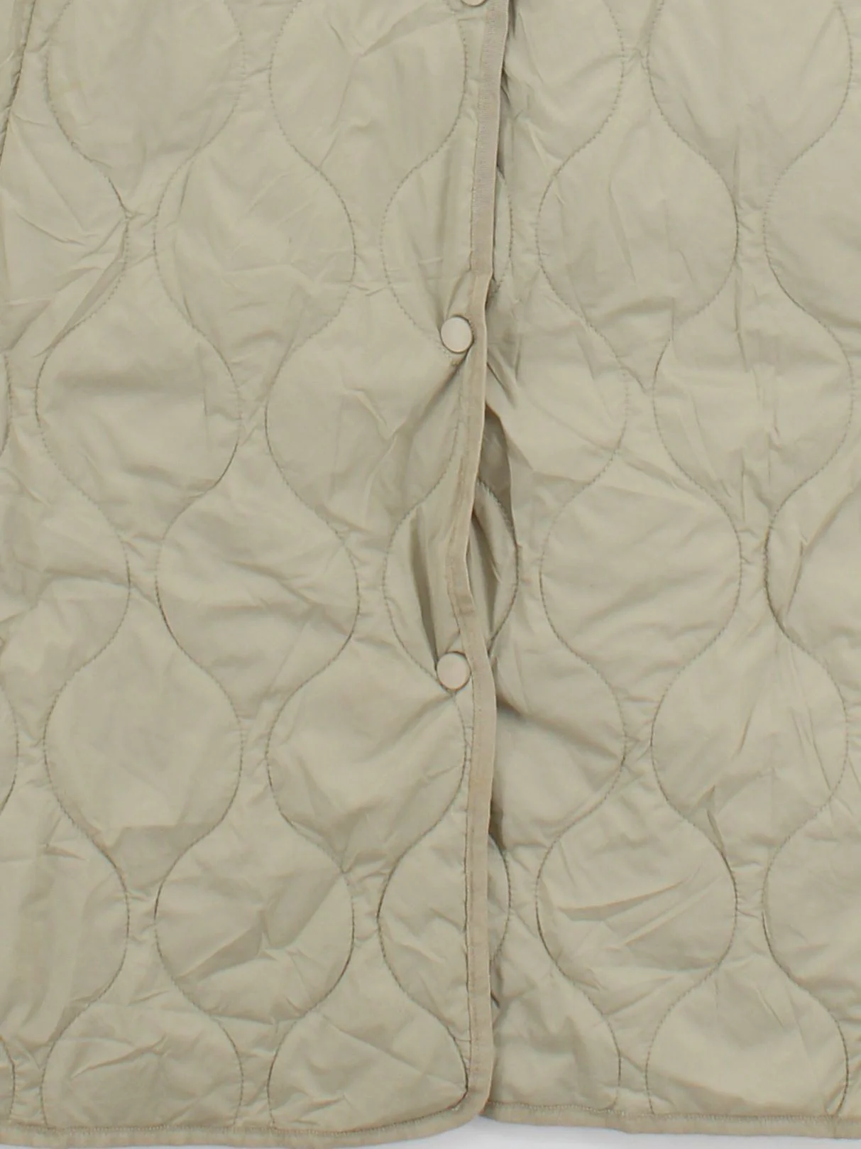 Rino & Pelle Women's Coat UK 10 Cream Nylon with Polyester Quilted - Image 4