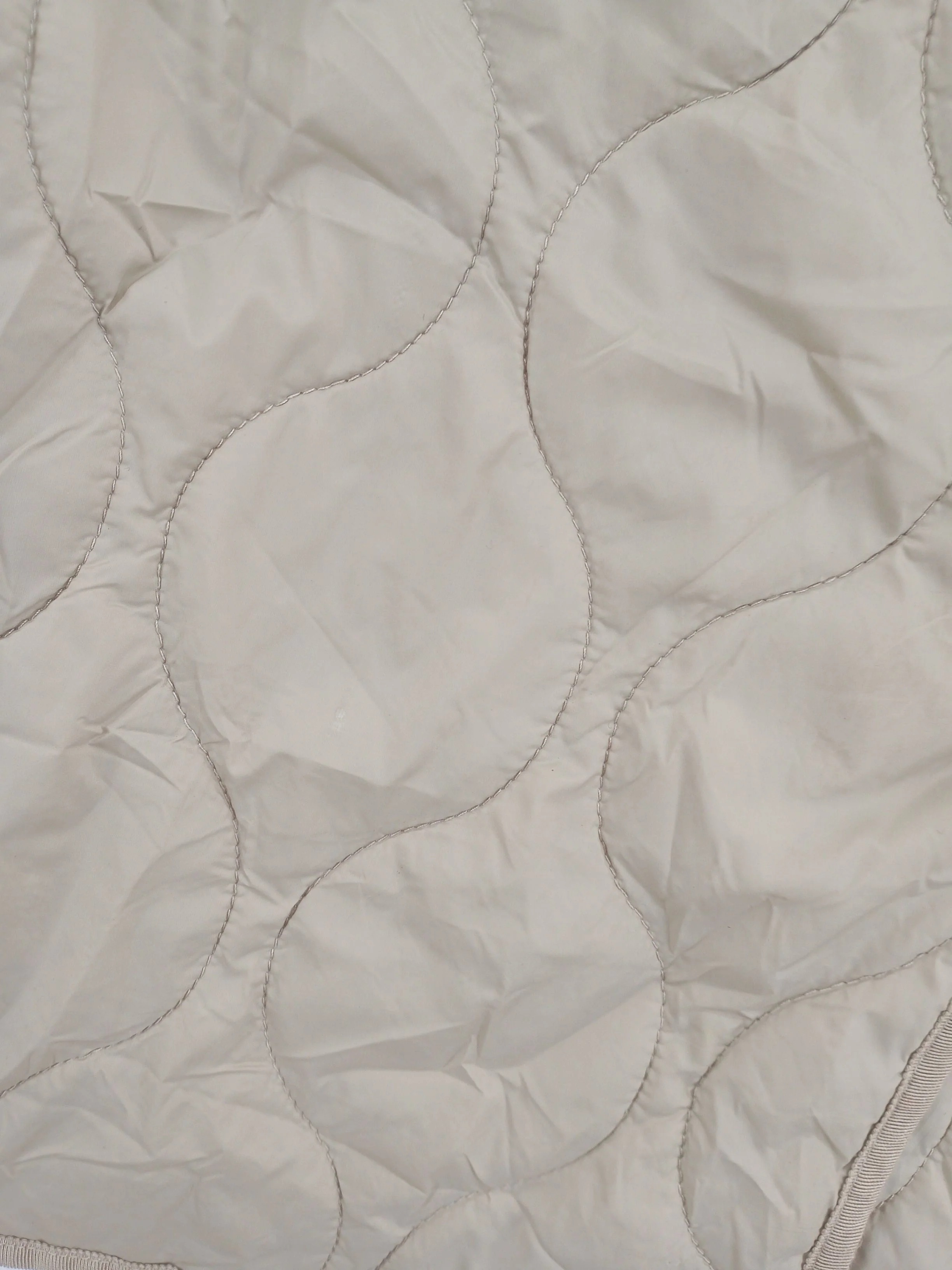 Rino & Pelle Women's Coat UK 10 Cream Nylon with Polyester Quilted - Image 5