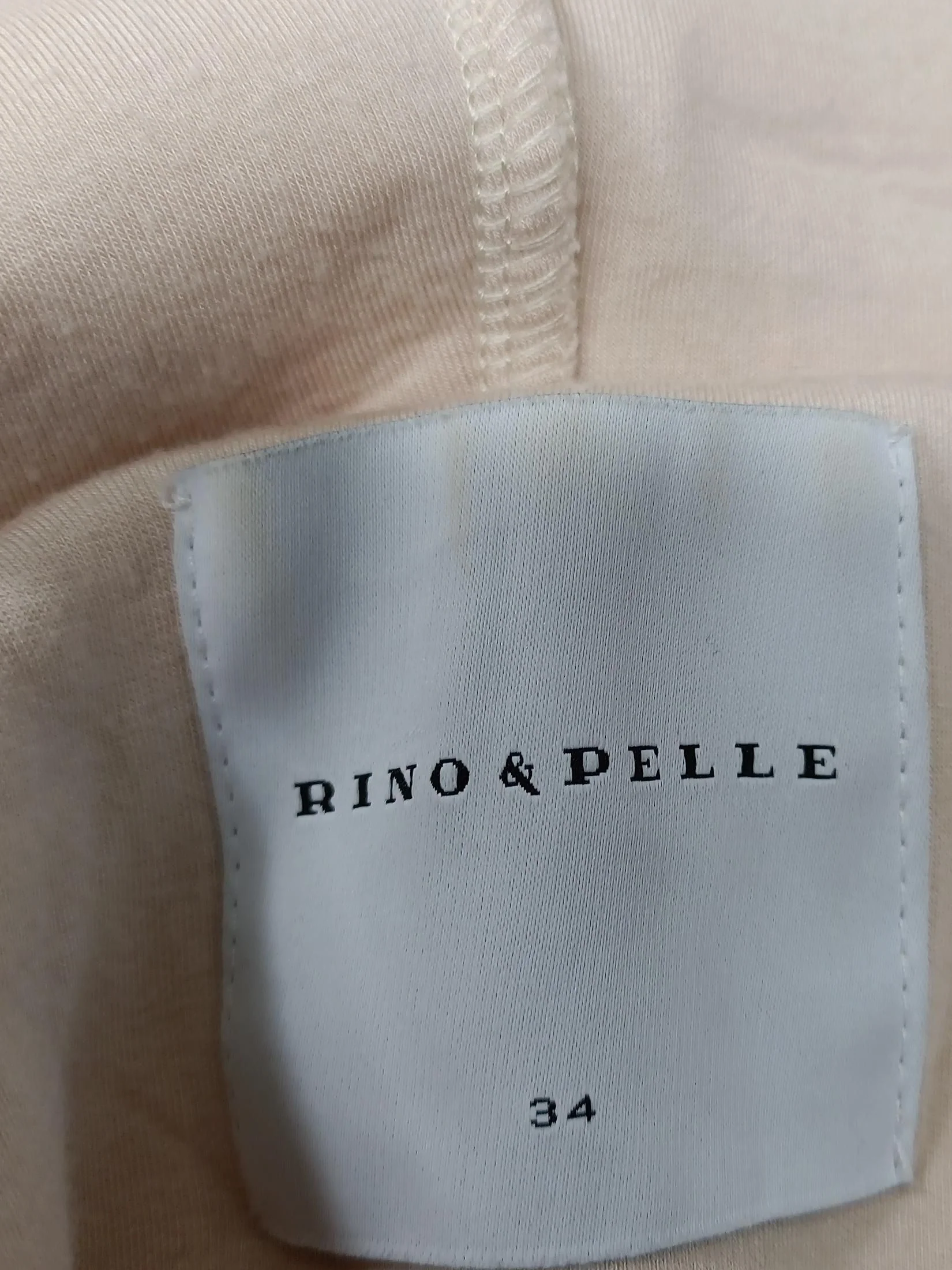 Rino & Pelle Women's Coat UK 6 Cream Viscose with Polyamide, Elastane Overcoat - Image 5