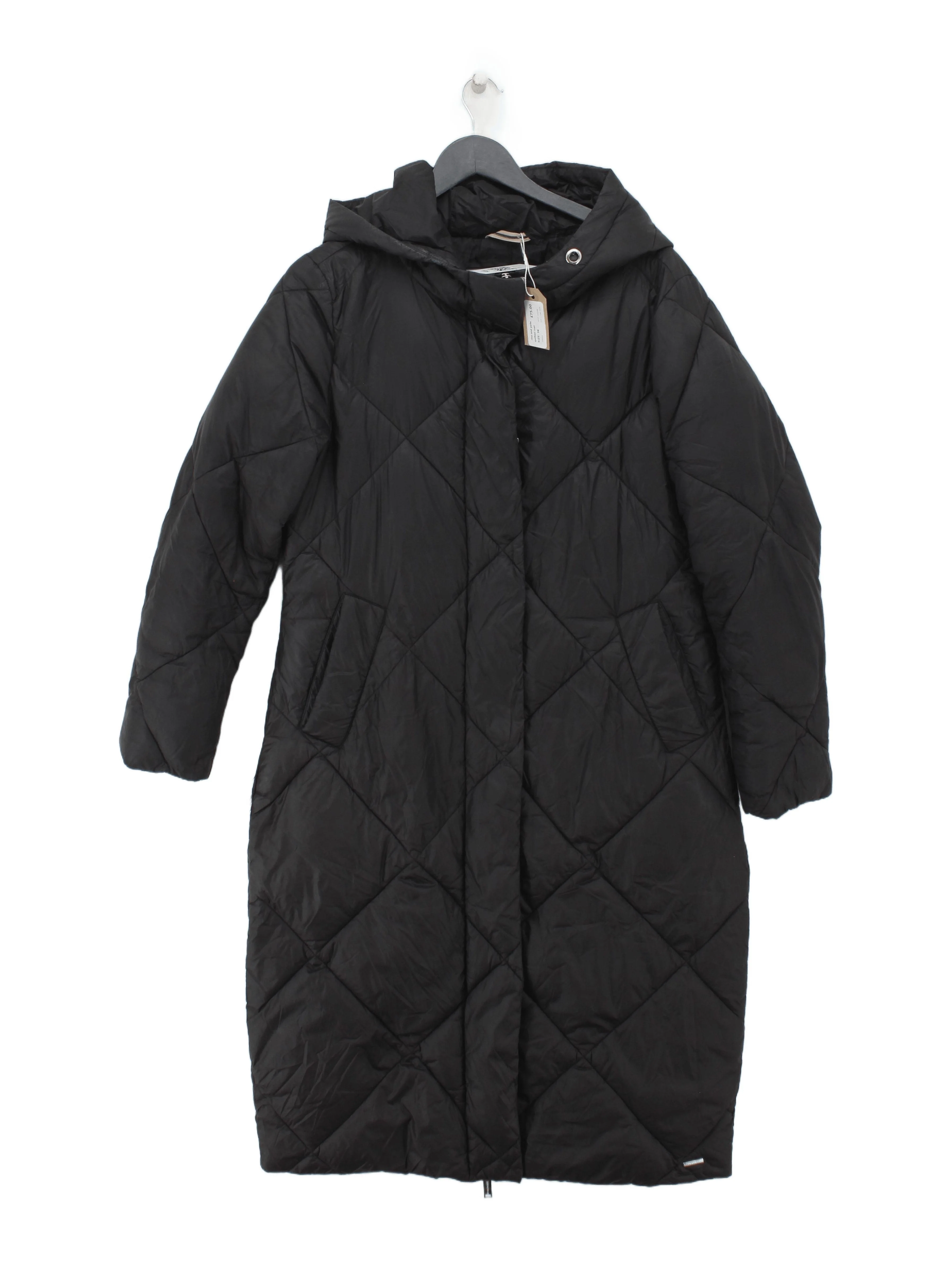 Rino & Pelle Women's Coat UK 8 Black Nylon with Polyester Puffer Jacket