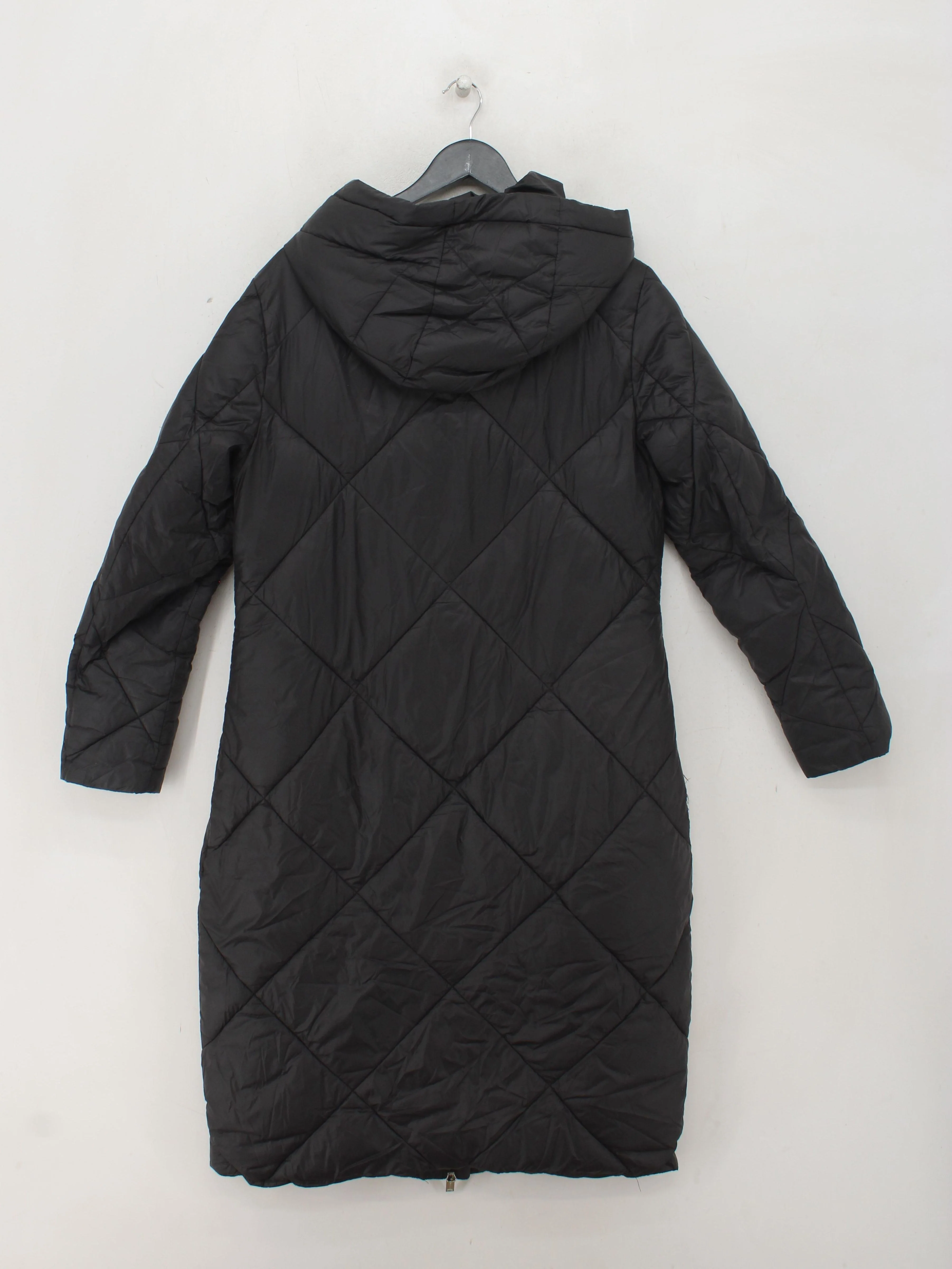 Rino & Pelle Women's Coat UK 8 Black Nylon with Polyester Puffer Jacket - Image 2