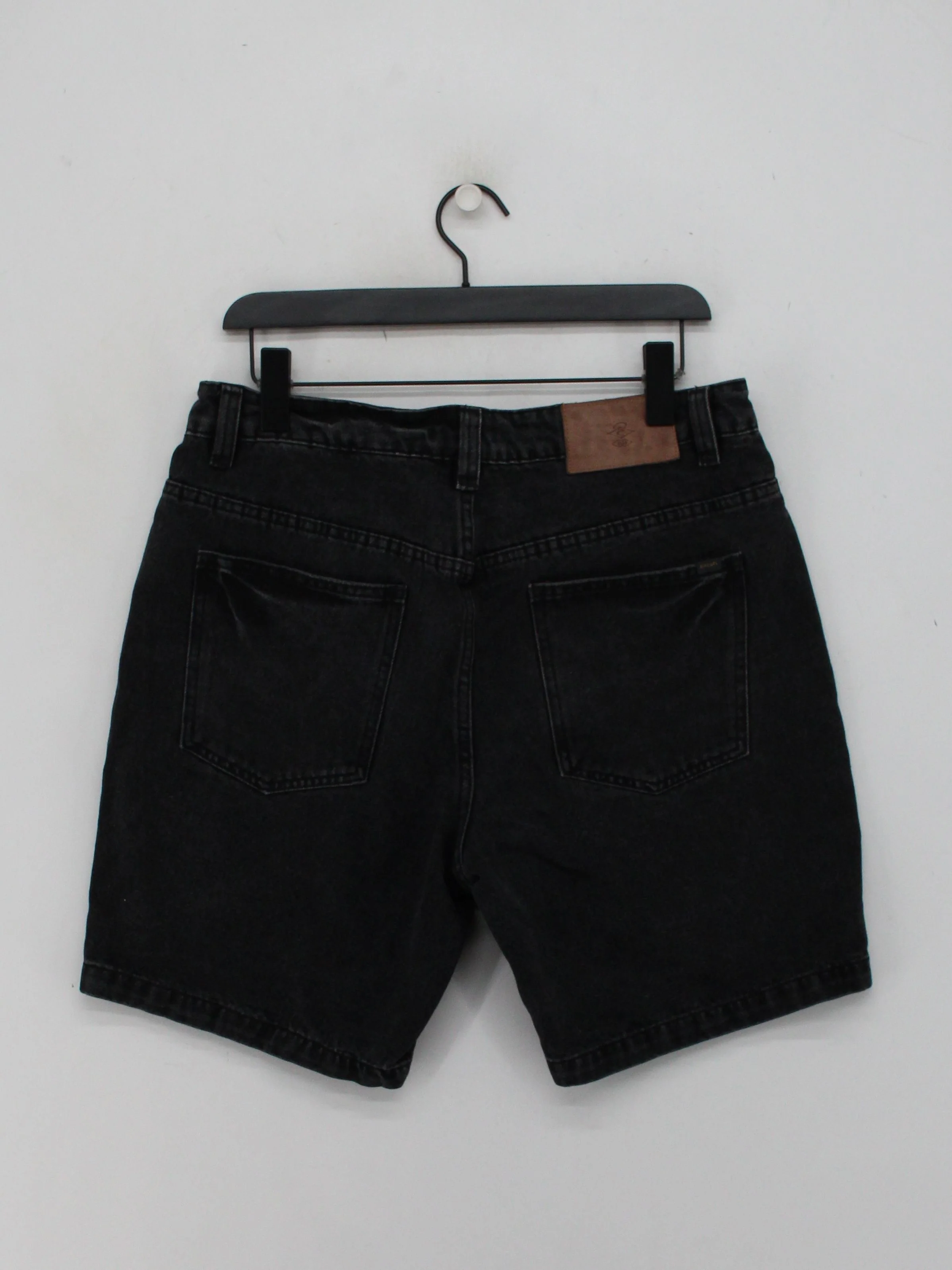 Rip Curl Men's Shorts W 33 in Black Cotton - Image 2
