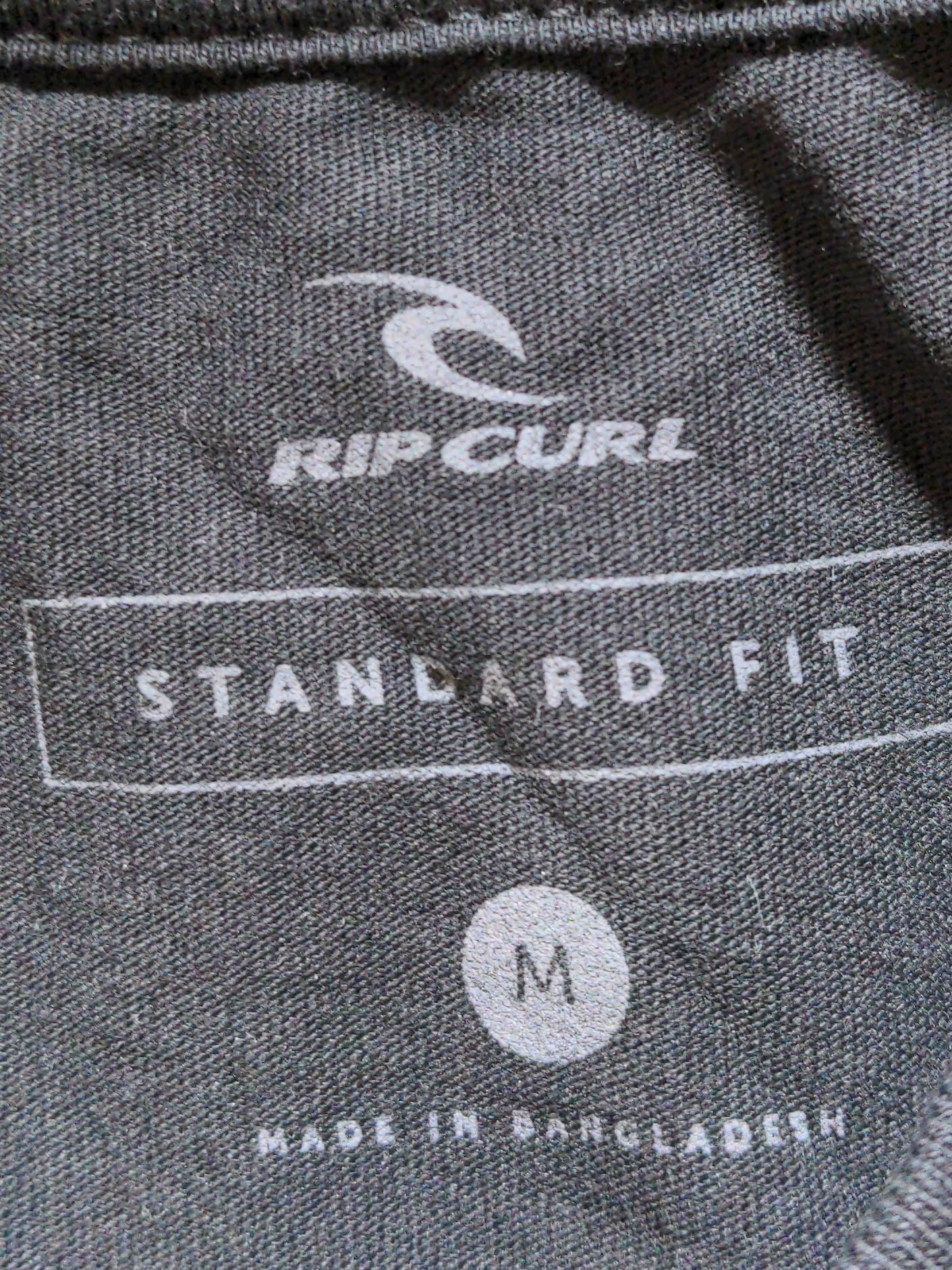 Rip Curl Men's T-Shirt M Black Graphic 100% Other Sleeveless Round Neck Basic - Image 5