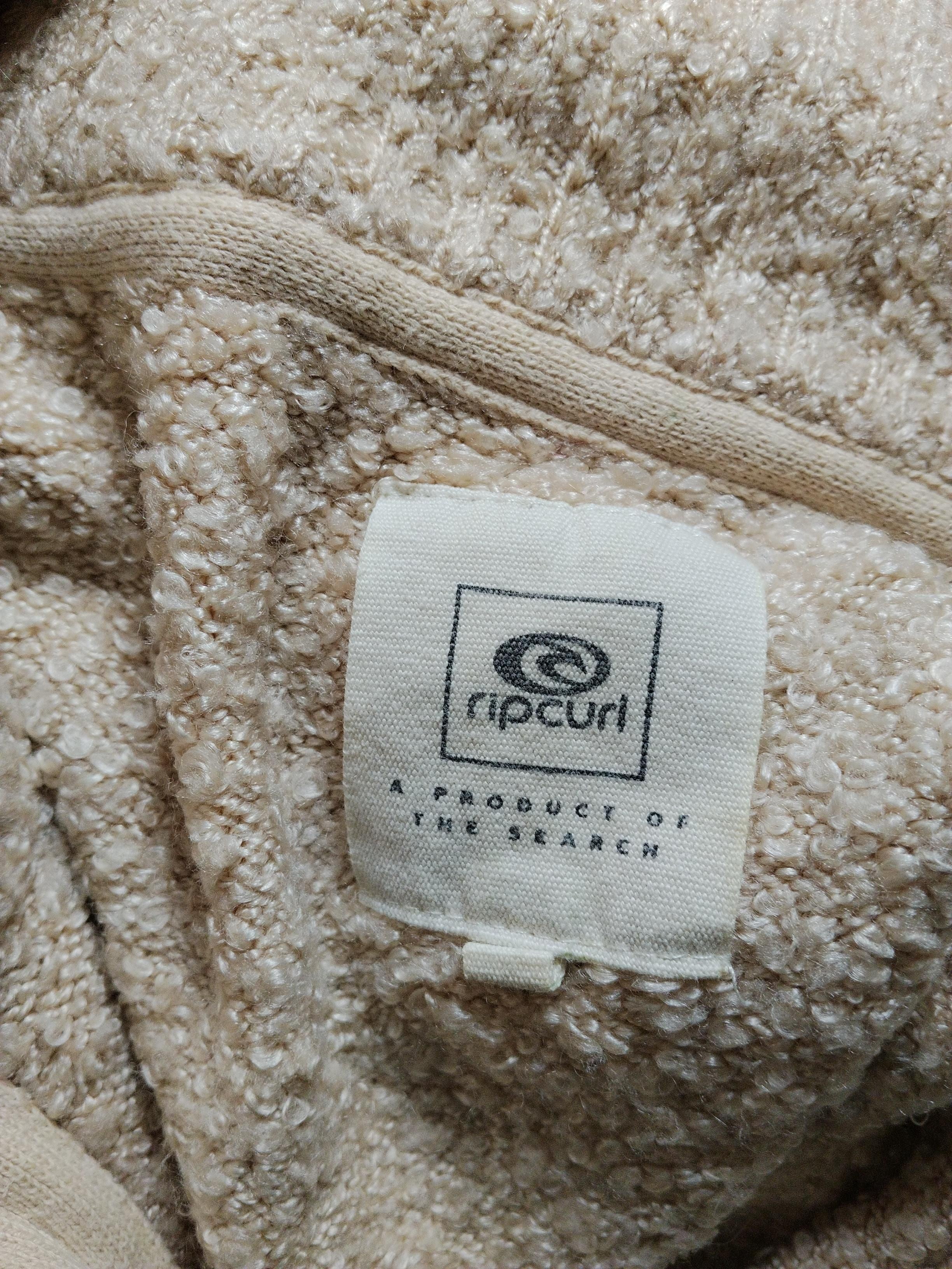 Rip Curl Women's Jumper XL Cream Acrylic with Polyamide High Neck Pullover - Image 5