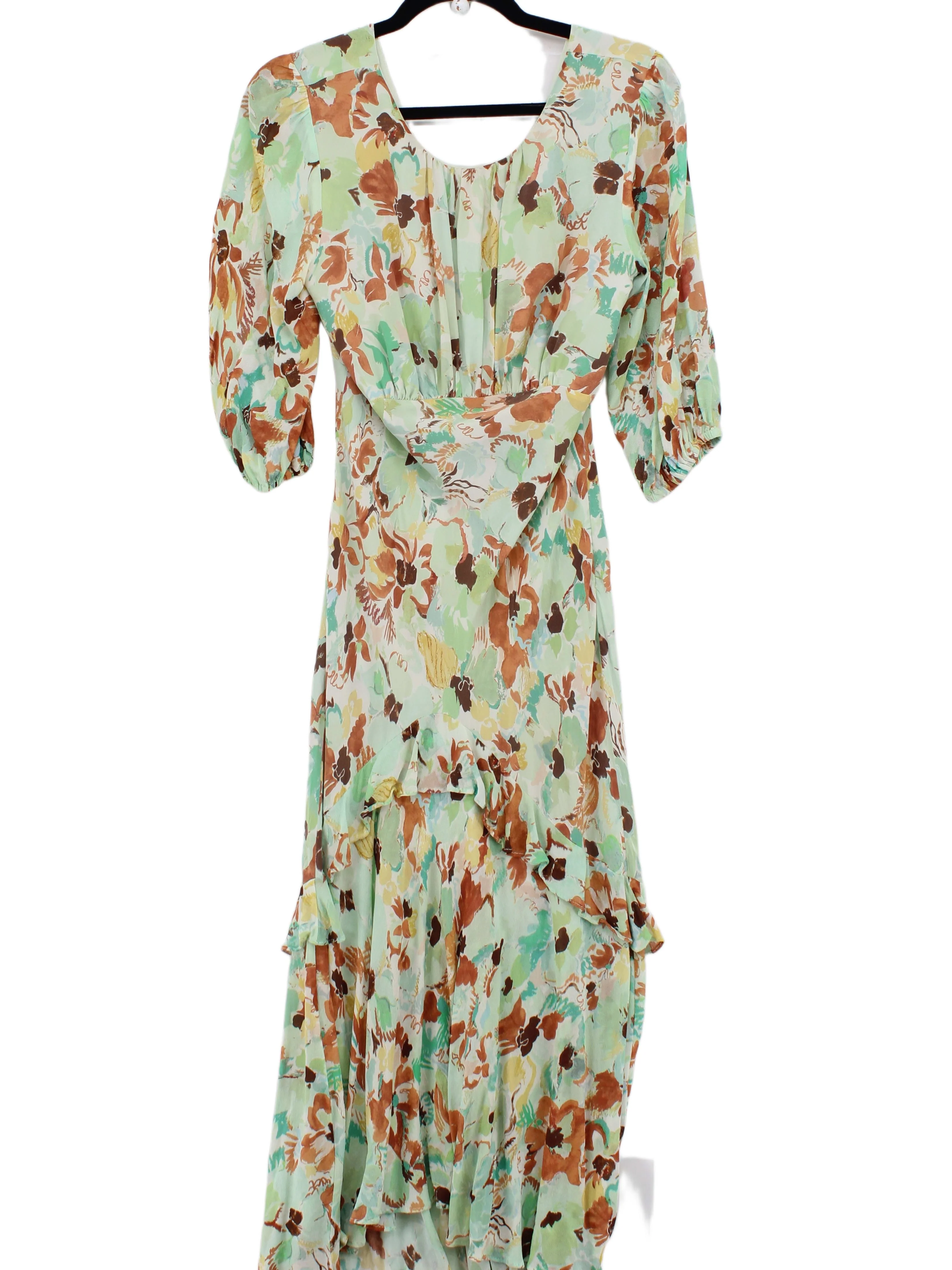 RIXO Maxi Dress UK10 in Multi - Image 2
